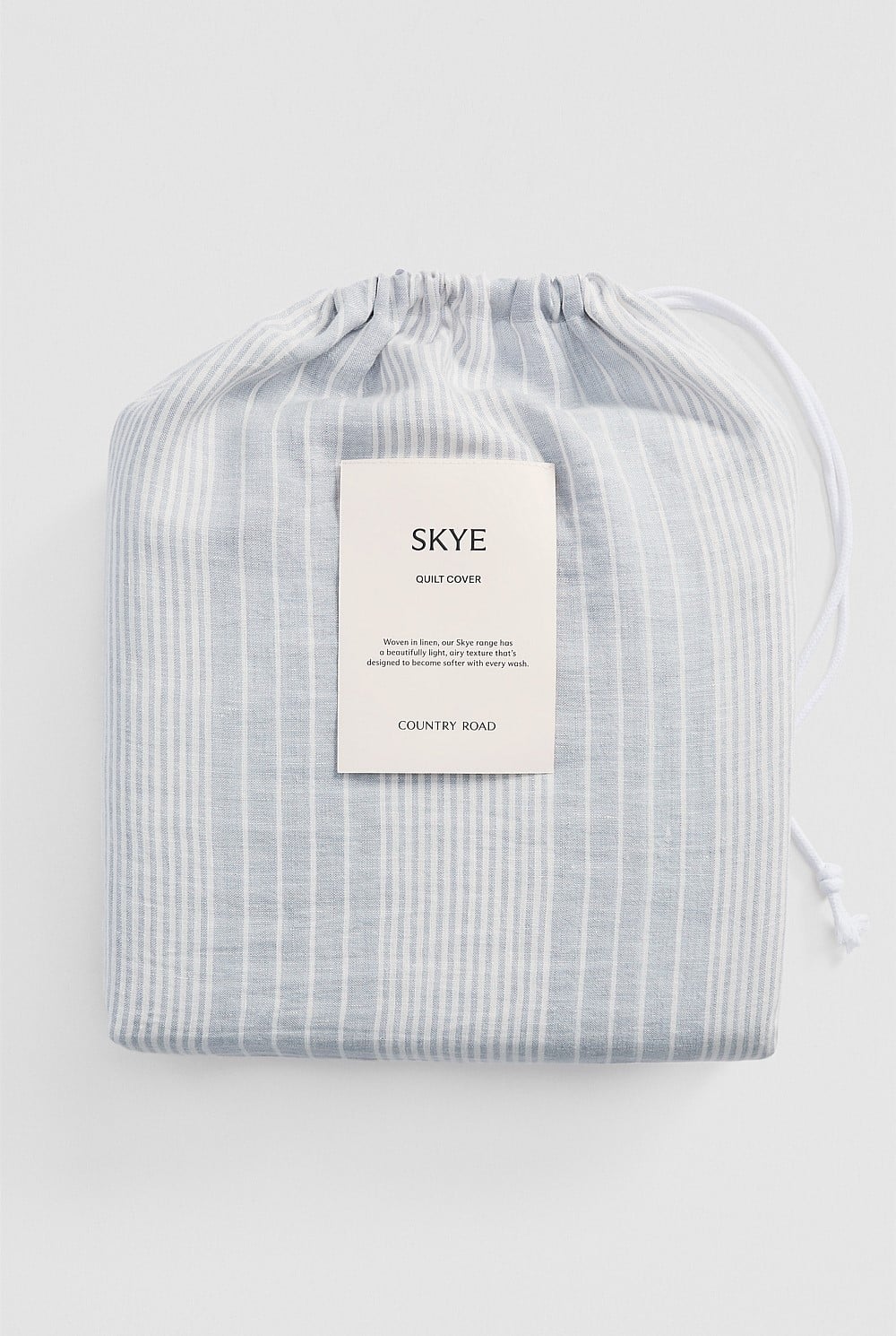 Skye Linen Queen Quilt Cover