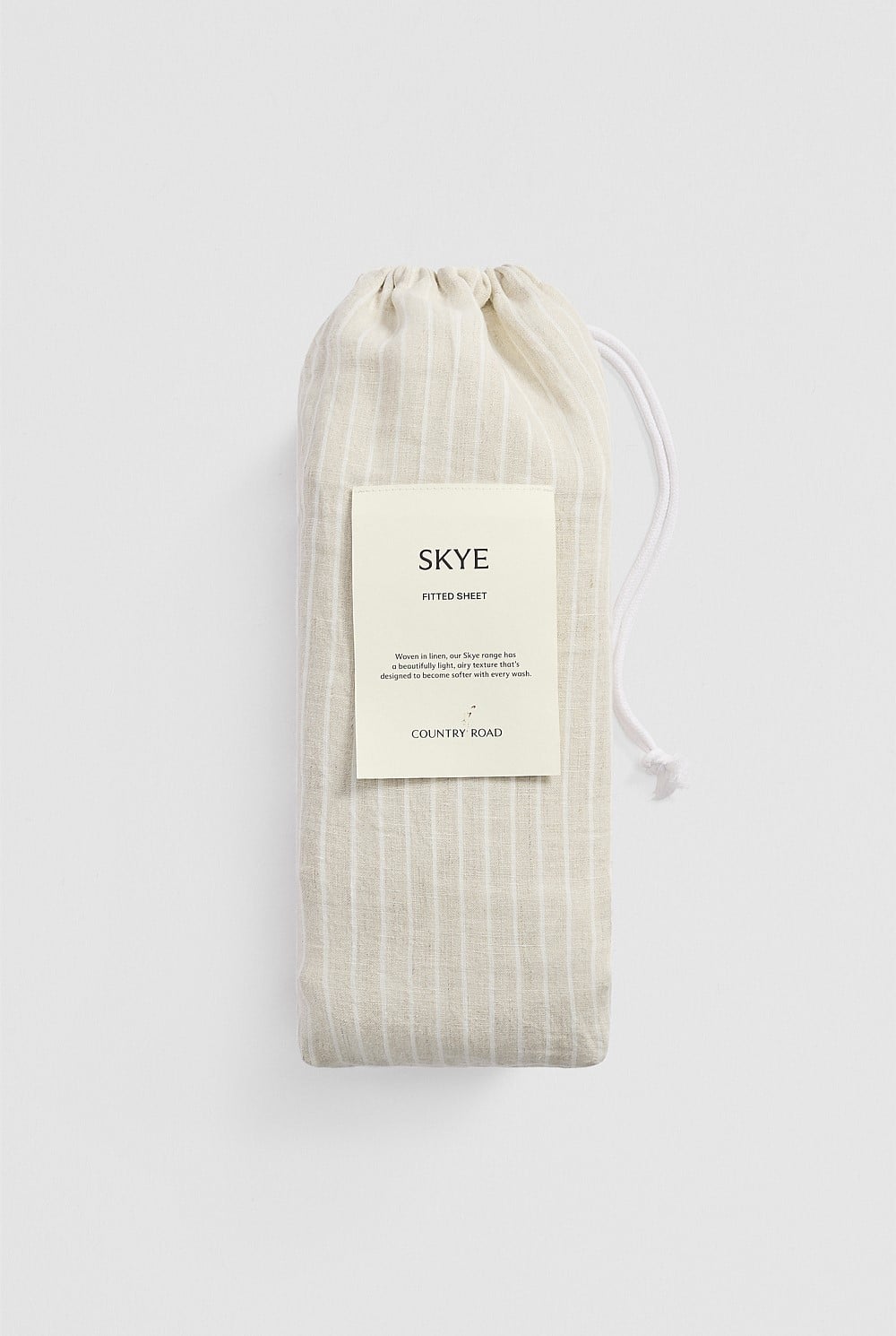 Skye Linen King Fitted Sheet