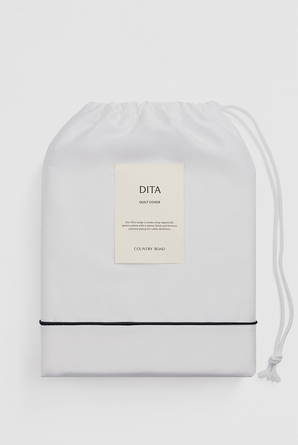 Dita Organically Grown Cotton Queen Quilt Cover