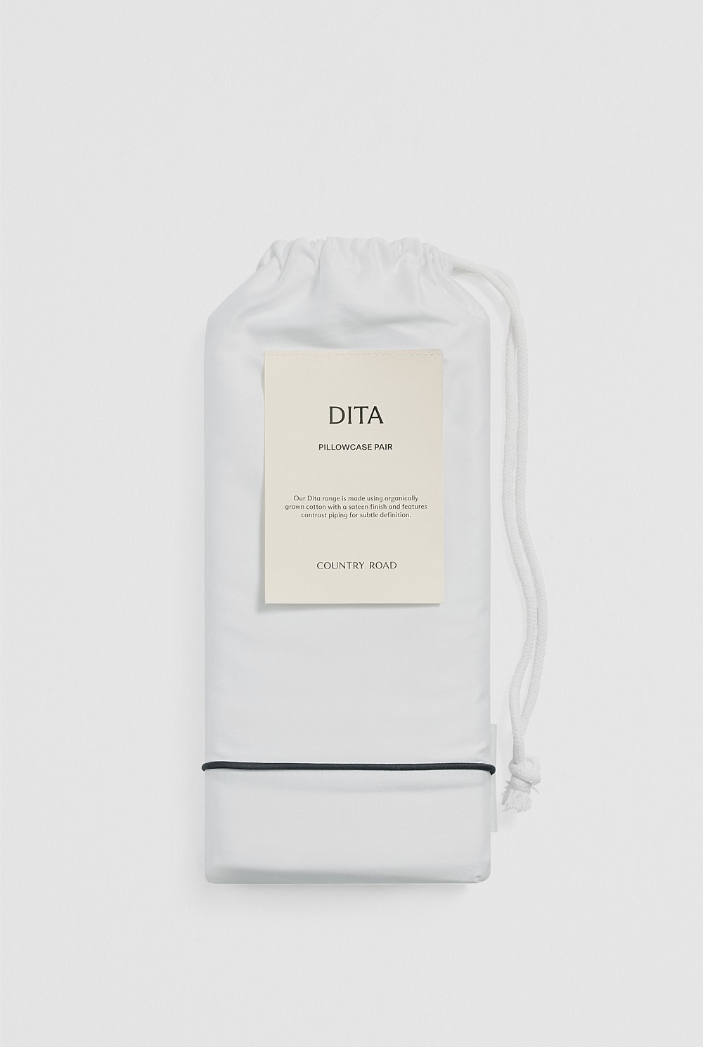 Dita Organically Grown Cotton King Pillowcase Pair