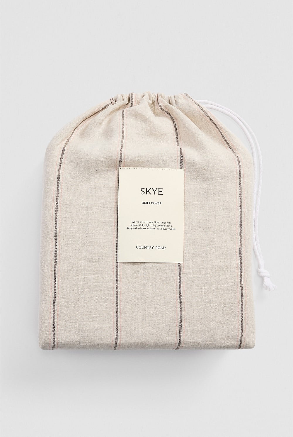 Skye Linen Queen Quilt Cover