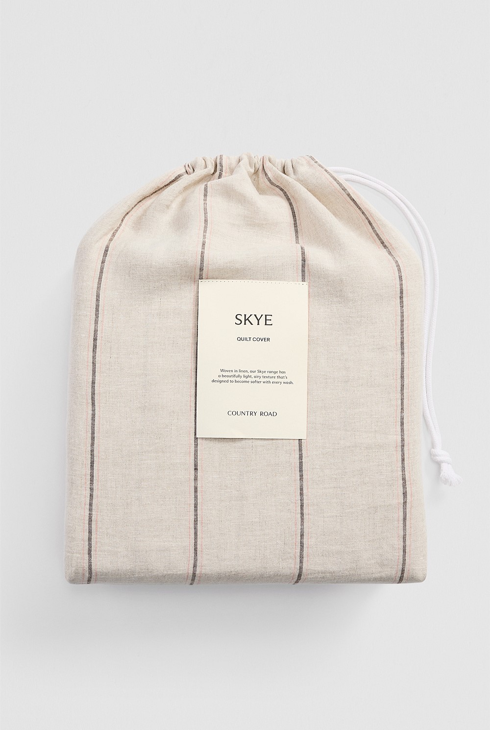 Skye Linen Queen Quilt Cover