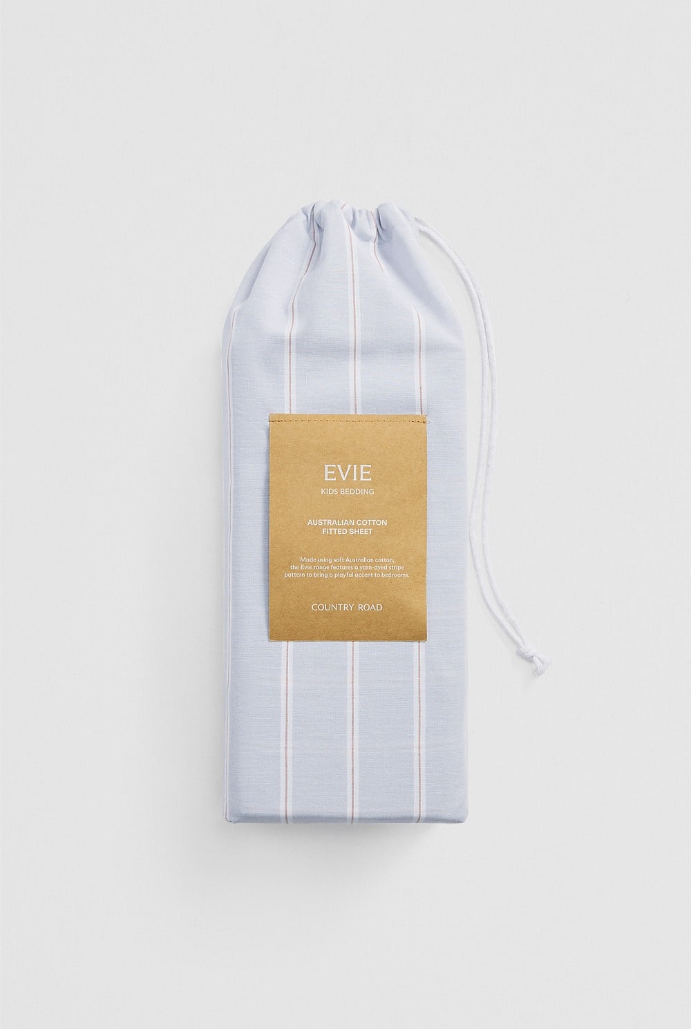 Evie Australian Cotton Single Fitted Sheet