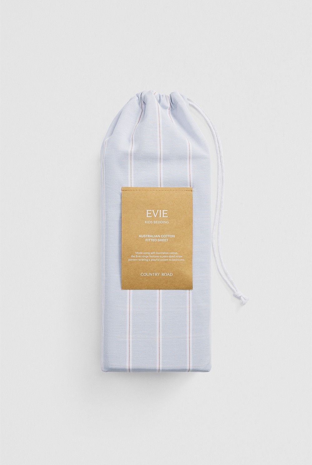 Evie Australian Cotton Single Fitted Sheet