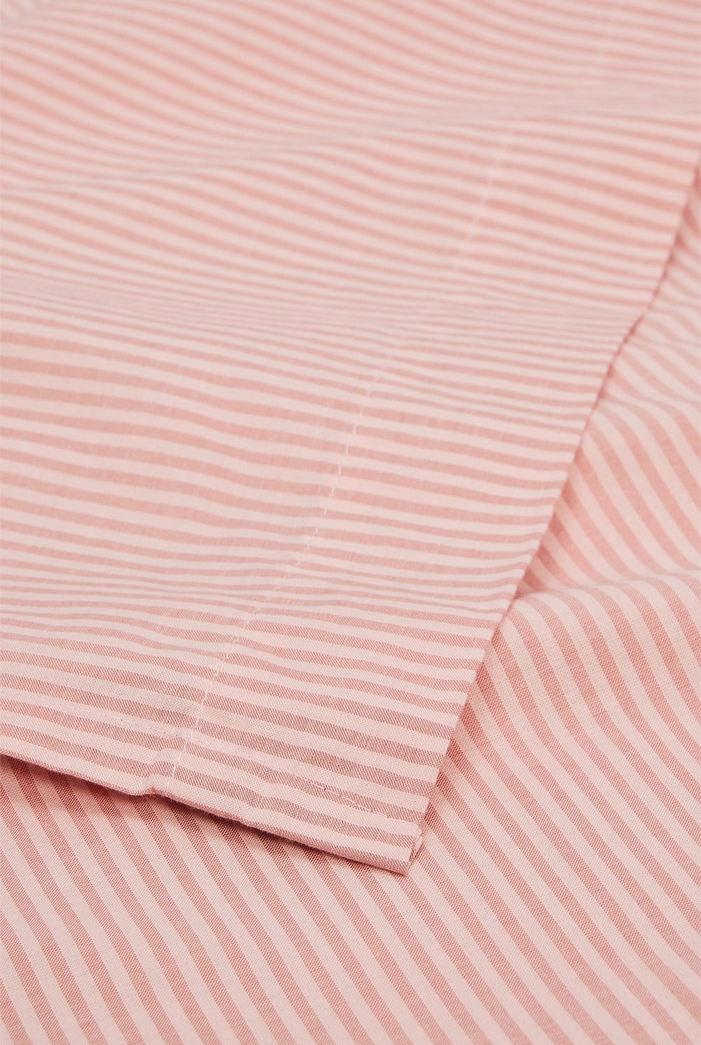 Brae Australian Cotton Stripe Queen Flat Sheet