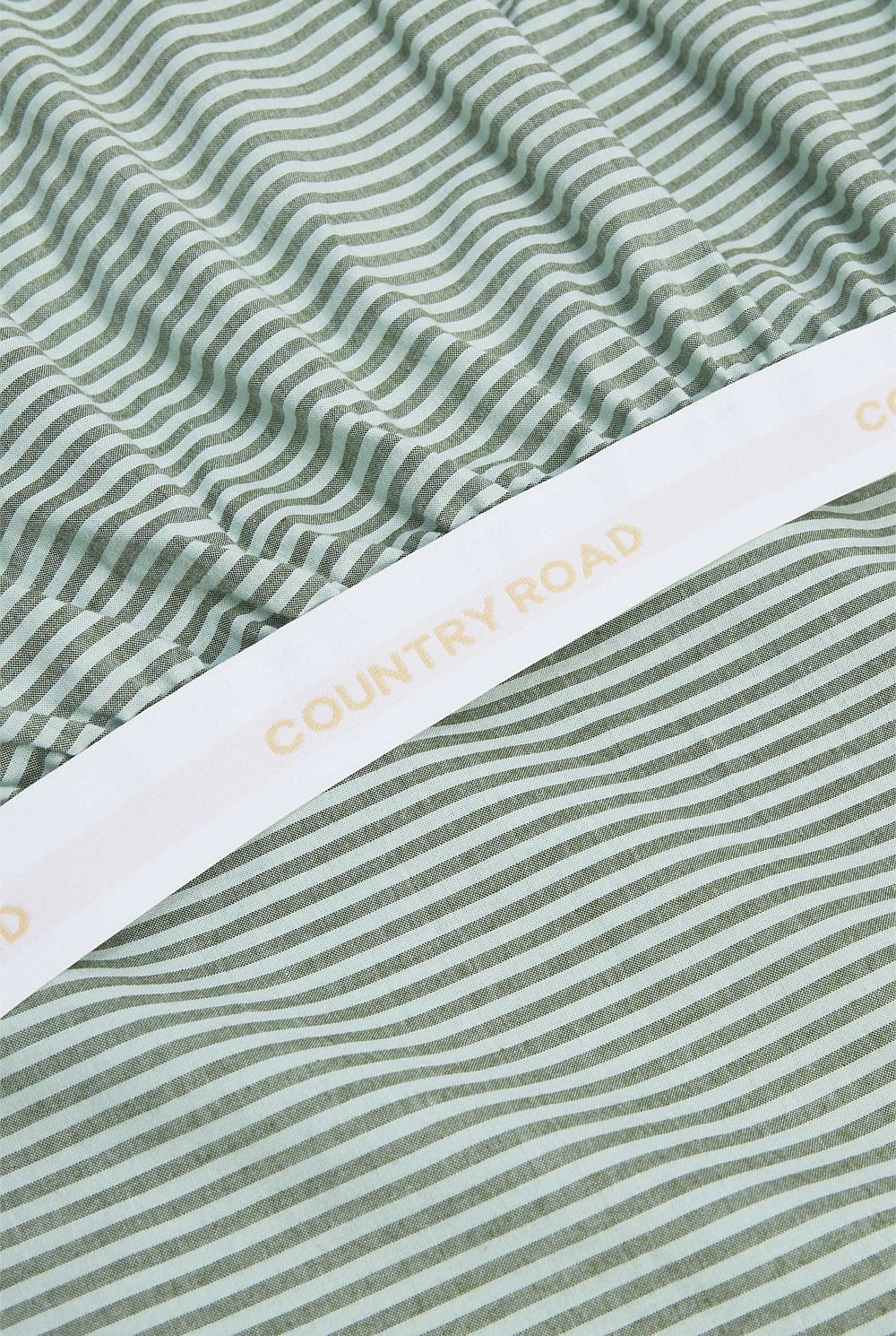 Brae Australian Cotton Stripe Queen Fitted Sheet
