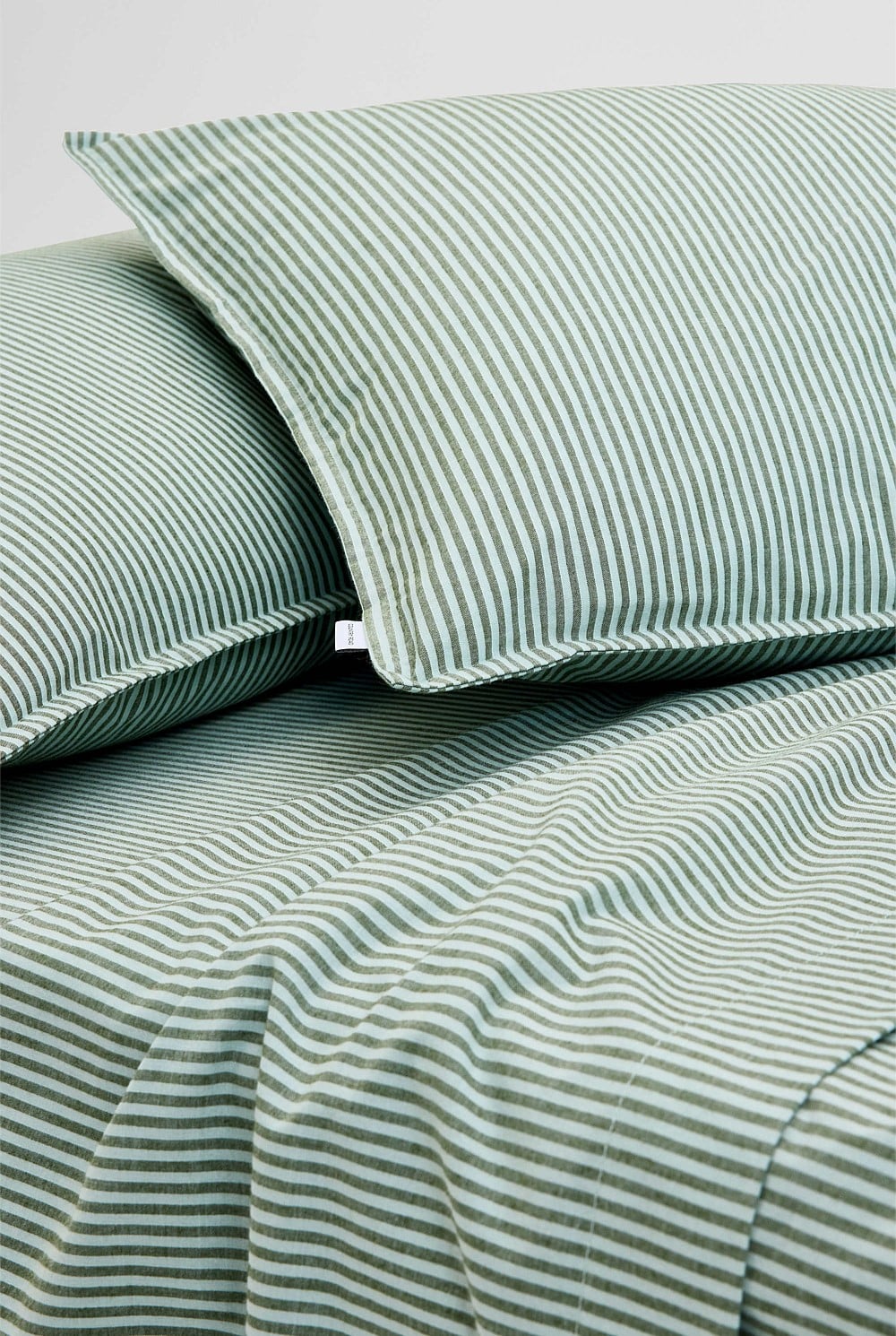 Brae Australian Cotton Stripe Standard Pillowcase Pair