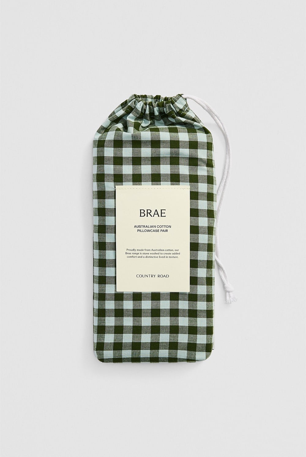 Brae Australian Cotton Pillowcase Pair