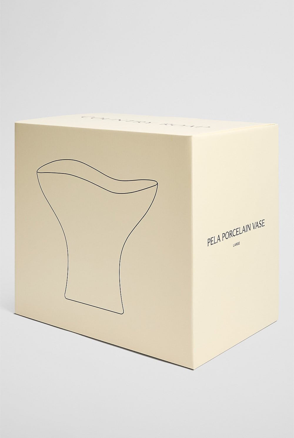 Pela Large Metallic Vase