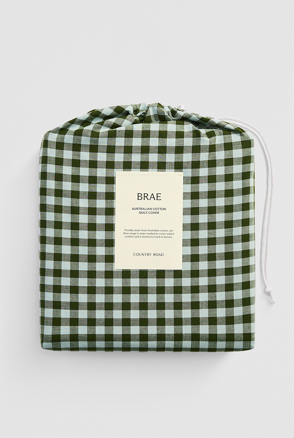 Brae Australian Cotton Super King Quilt Cover