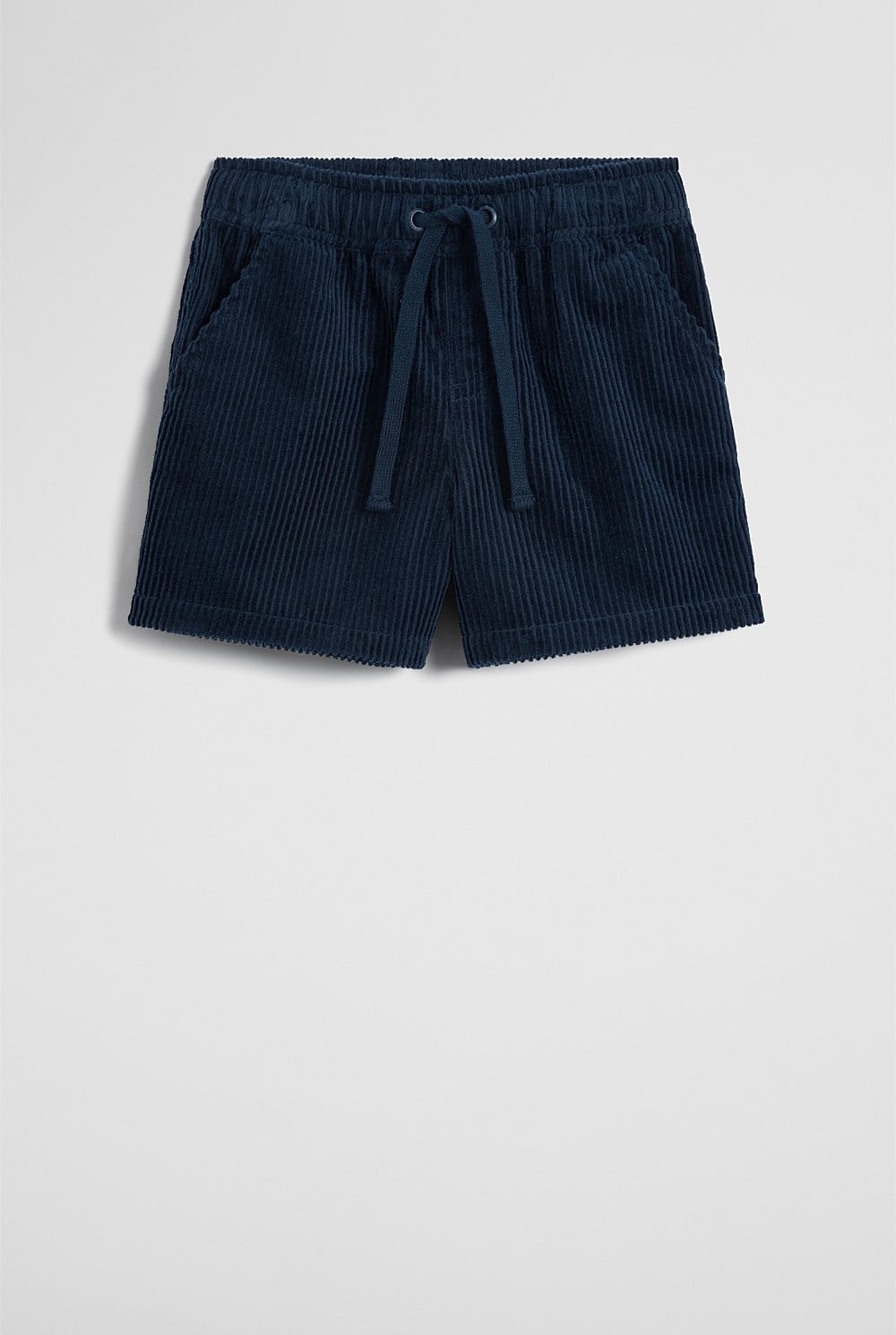 Organically Grown Cotton Pull On Cord Straight Short