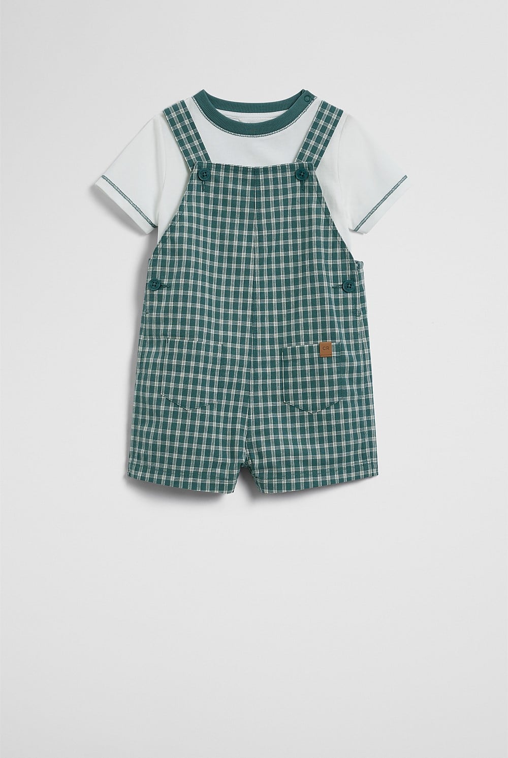 Woven Overall Set