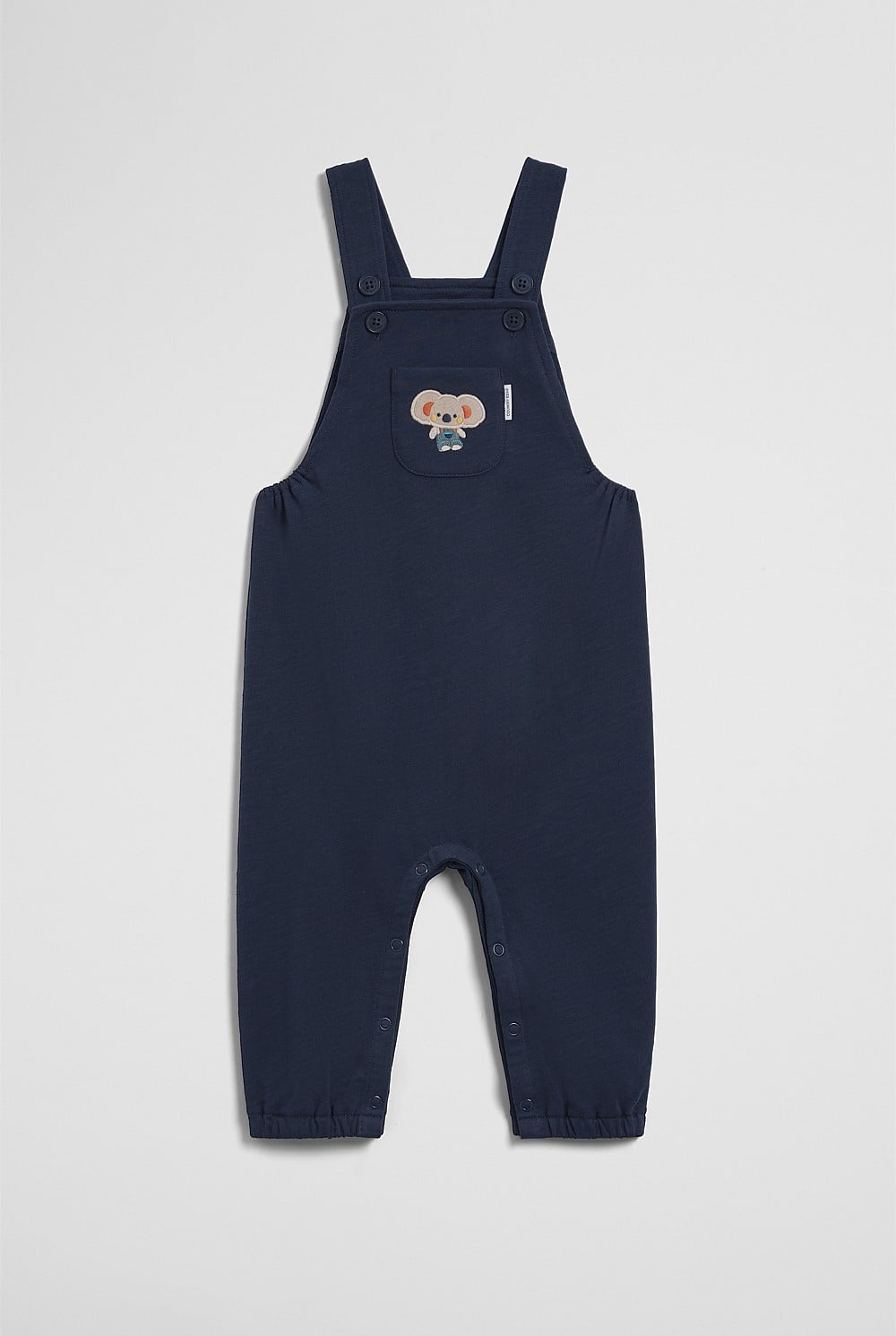 Organically Grown Cotton Koala Jersey Overall