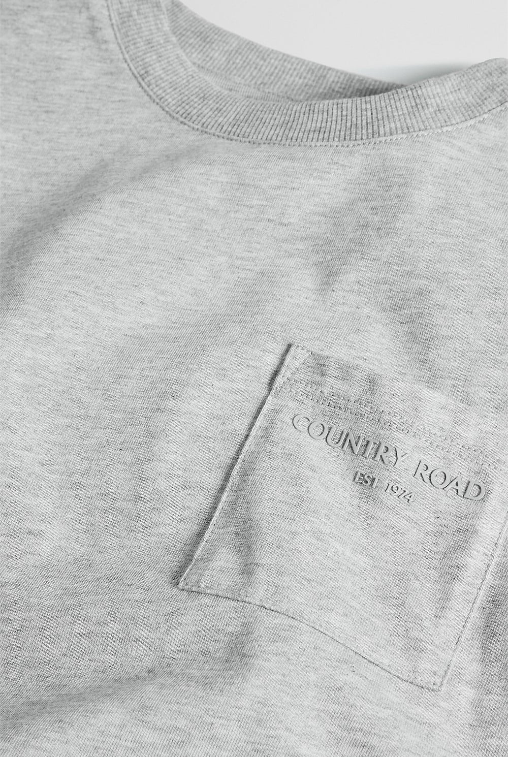 Australian Cotton Relaxed Short Sleeve Pocket T-Shirt