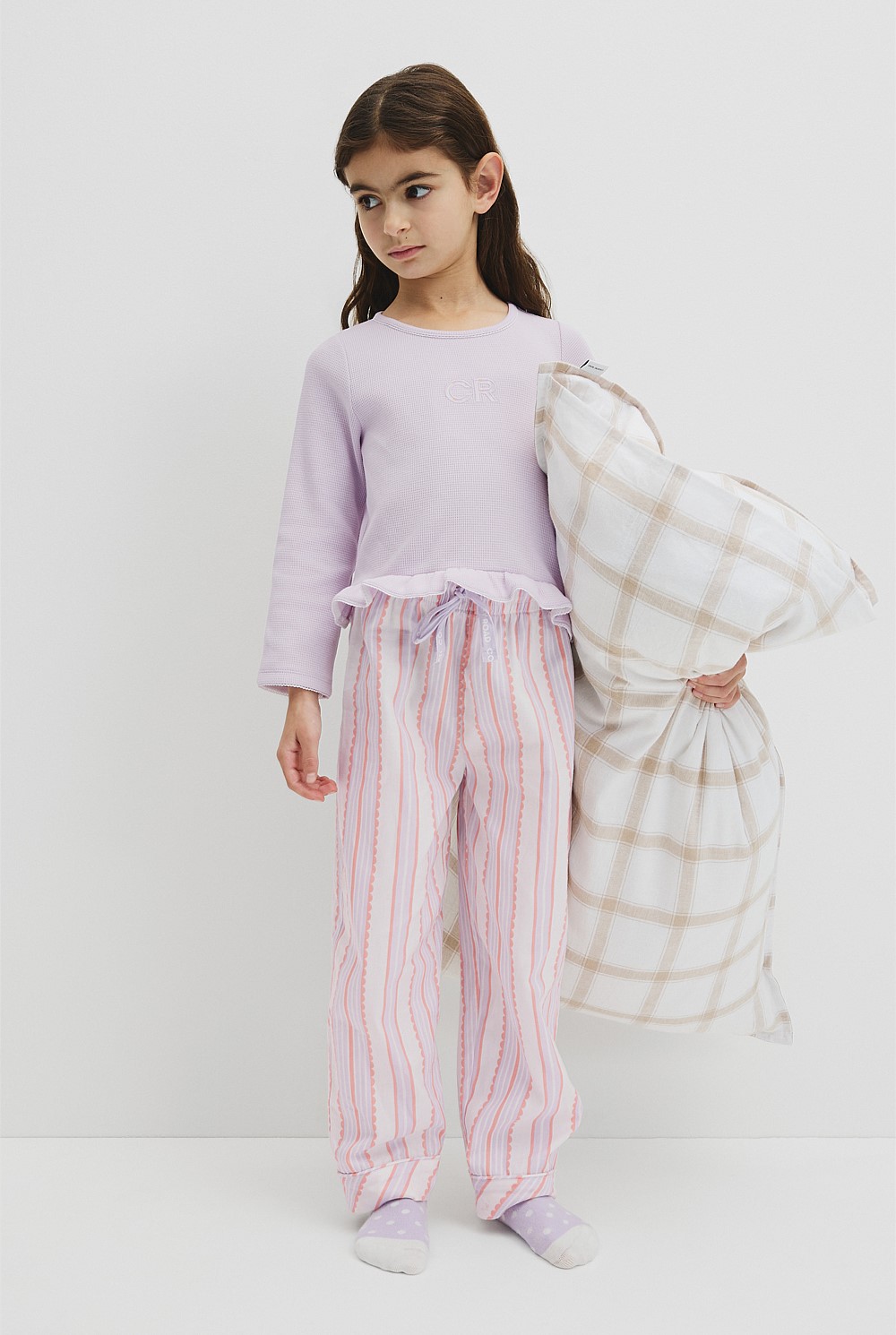 Long Sleeve Stripe Sleep Set