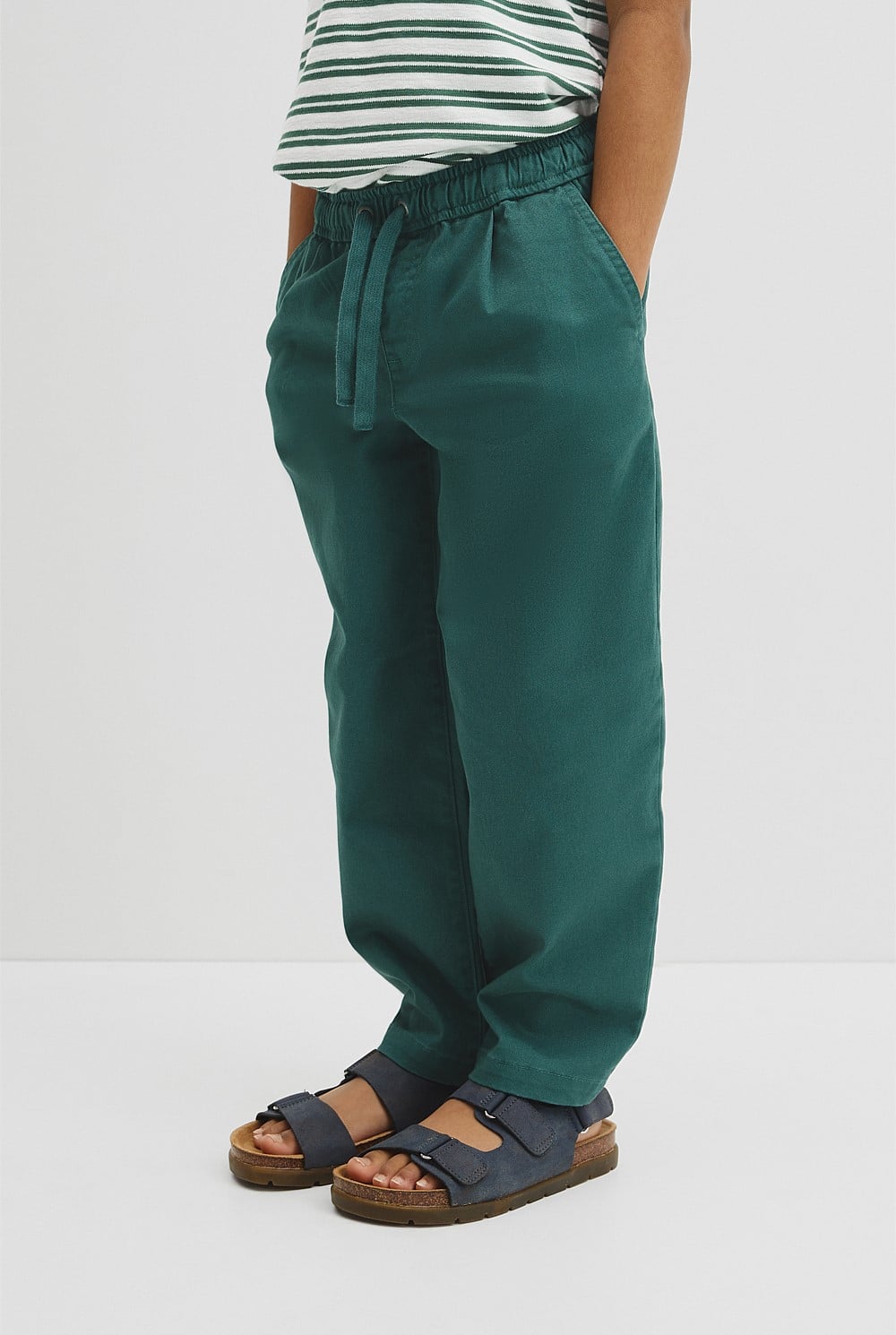 Australian Cotton Pull On Twill Pant