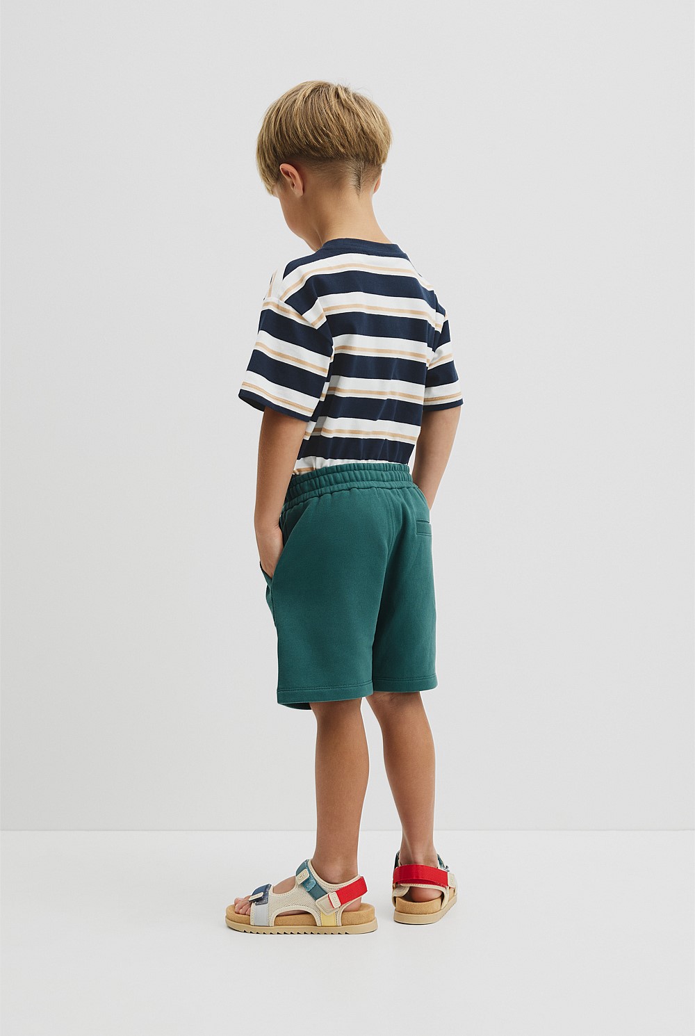 Australian Cotton Pocket Detail Sweat Straight
