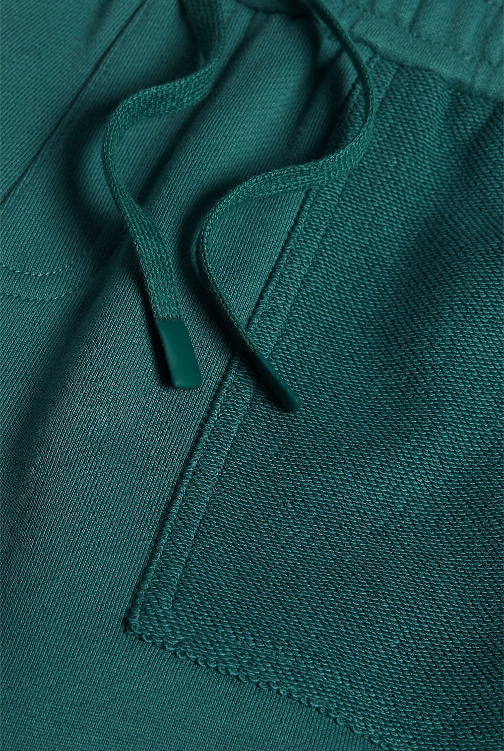 Australian Cotton Pocket Detail Sweat Straight