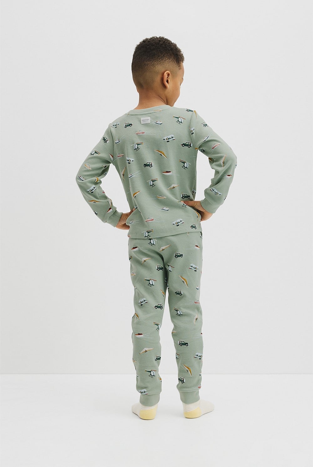 Australian Cotton Long Sleeve Motor Sport Pyjamas