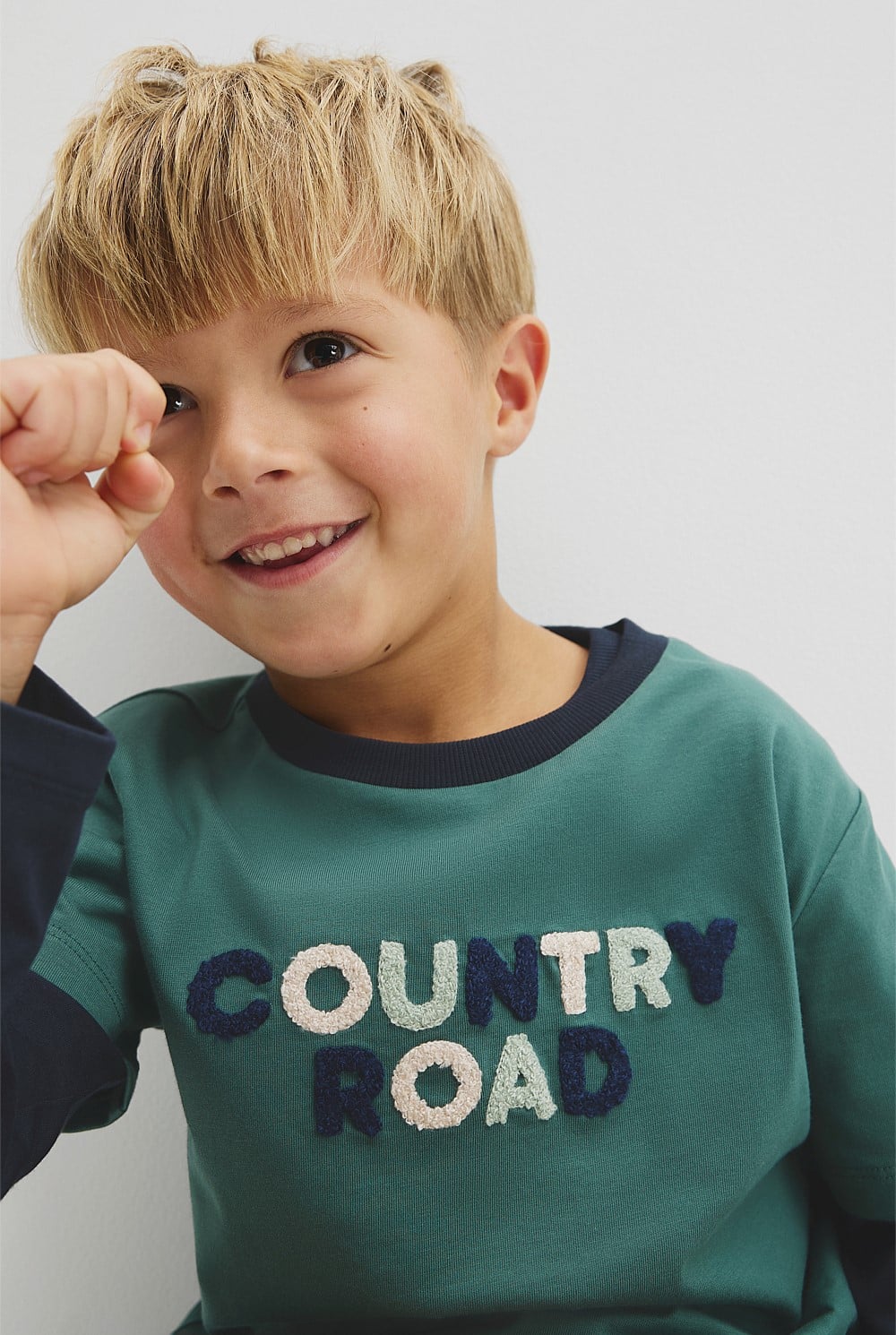 Short Sleeve Boucle T-Shirt
