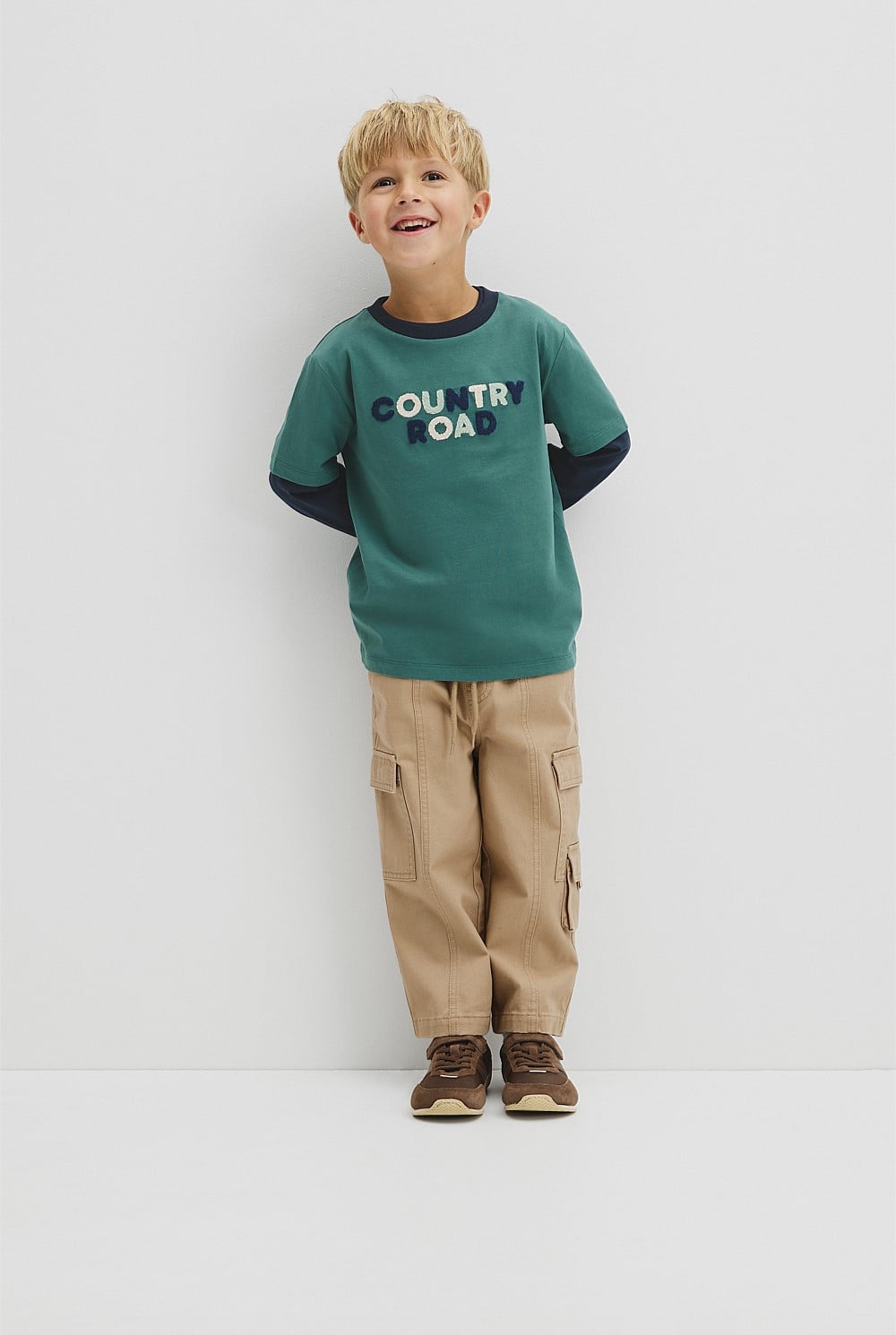 Short Sleeve Boucle T-Shirt