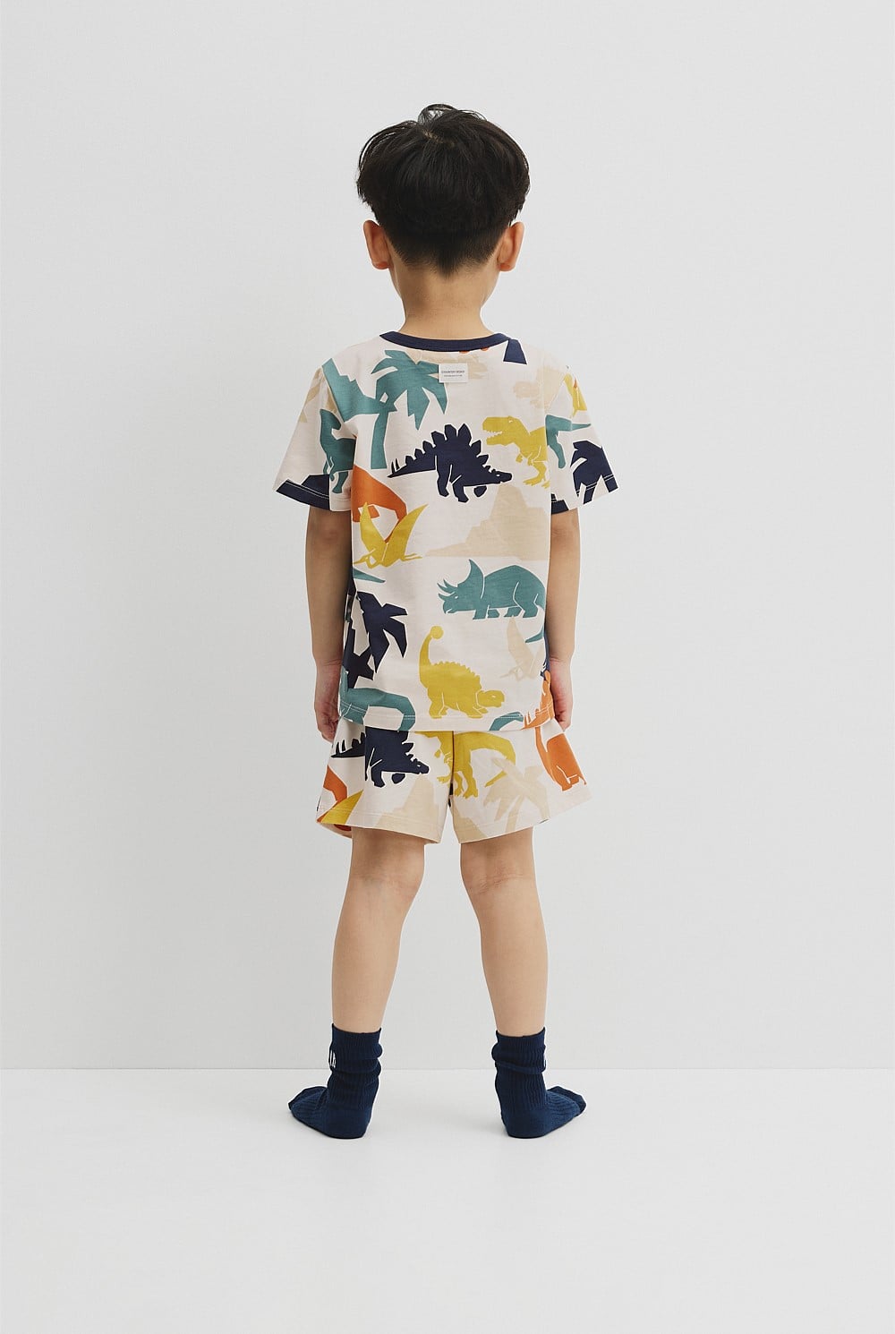Australian Cotton Short Sleeve Dino Pyjama Set