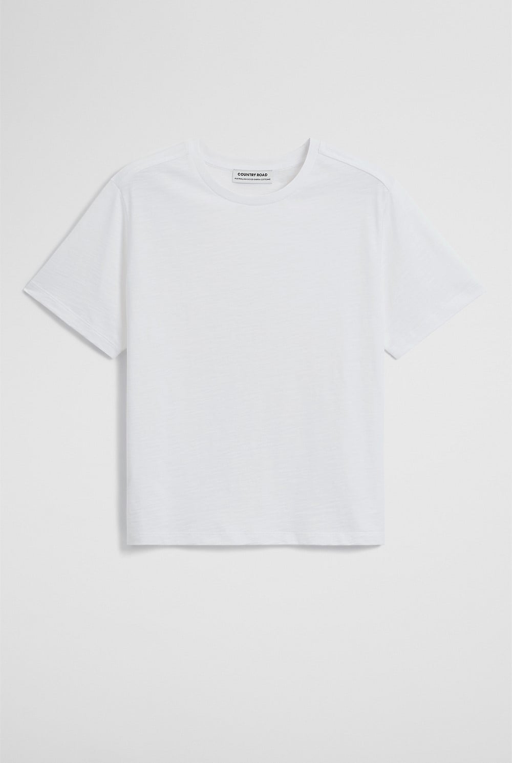 Textured Short Sleeve Slub T-Shirt