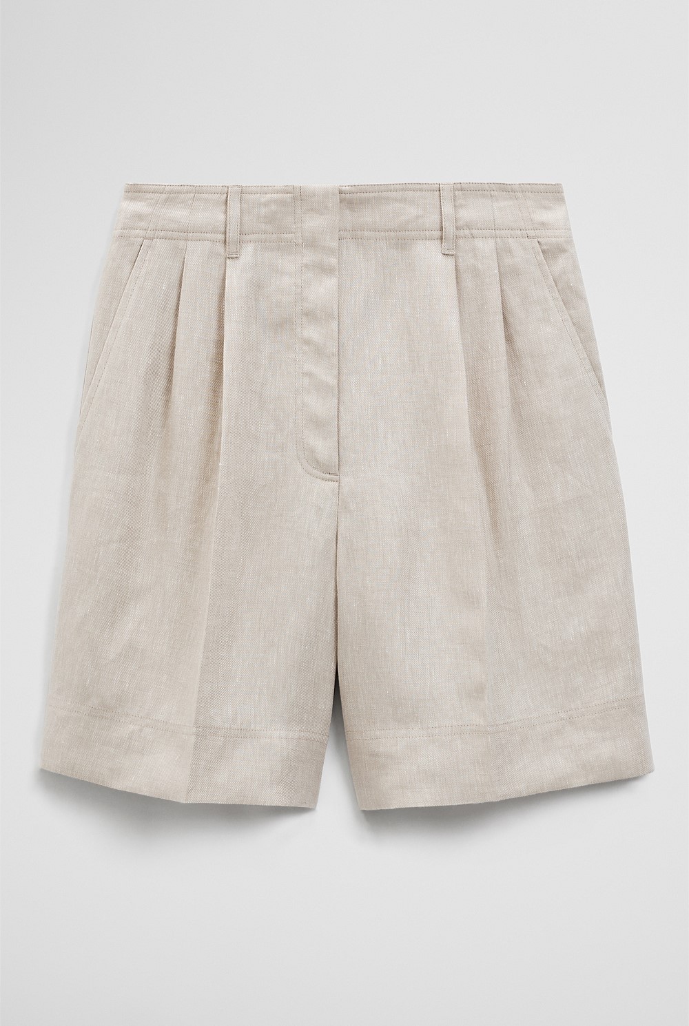 Longline Linen Short