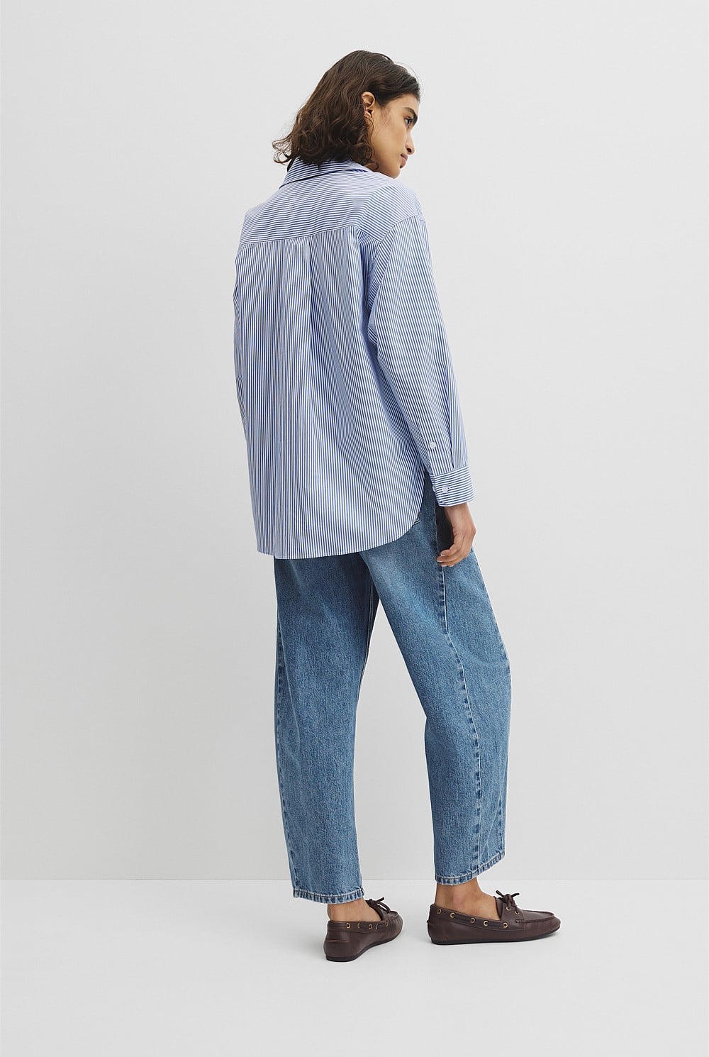 Stripe Poplin Shirt