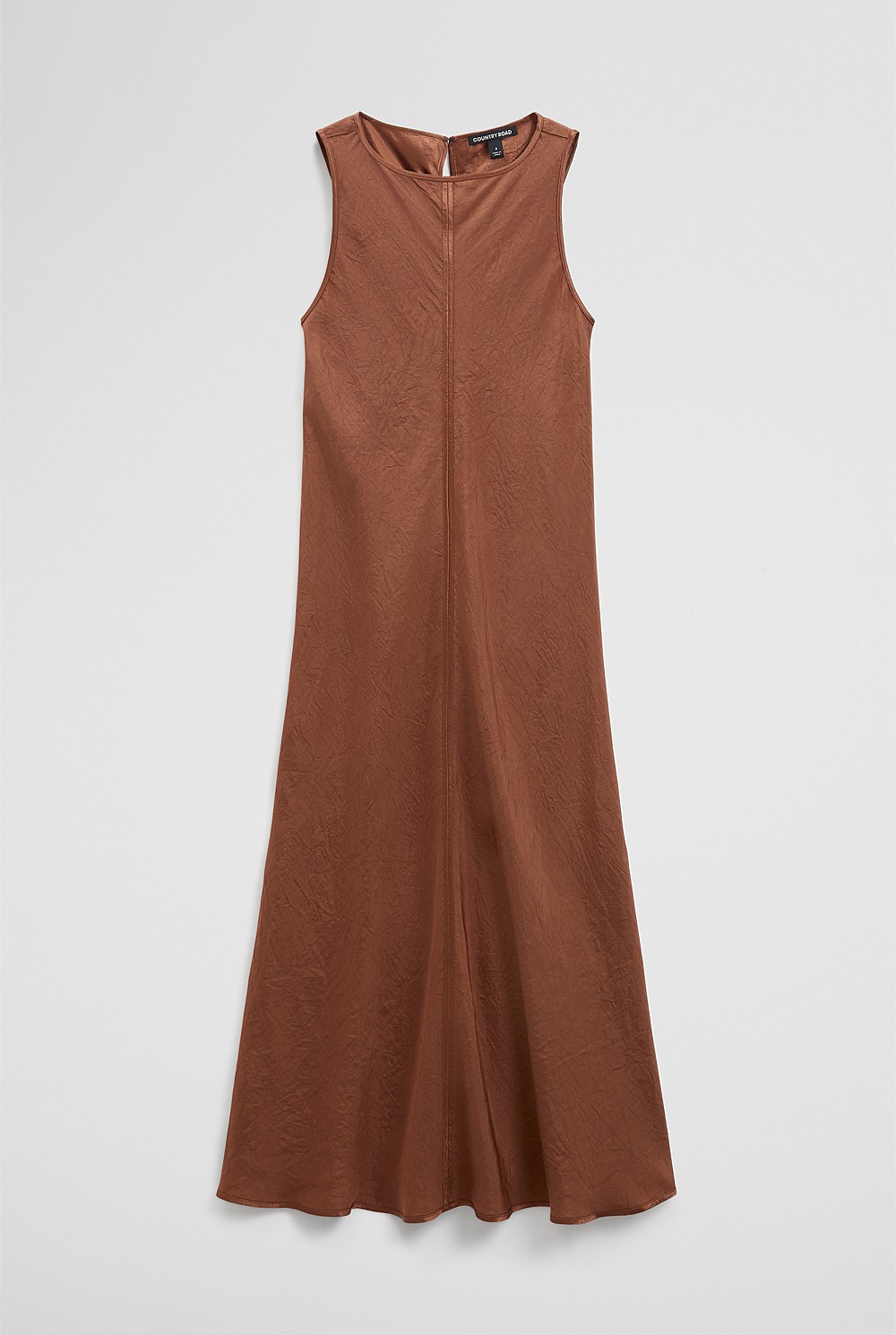 Boat Neck Bias Dress