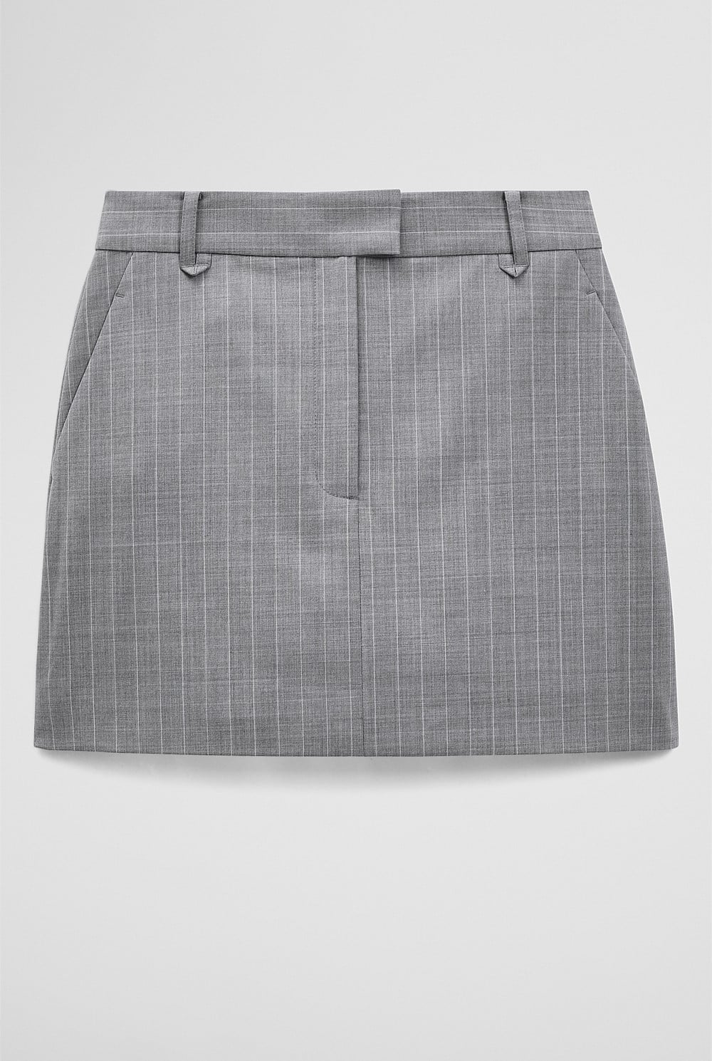 Pinstripe Mini Skirt