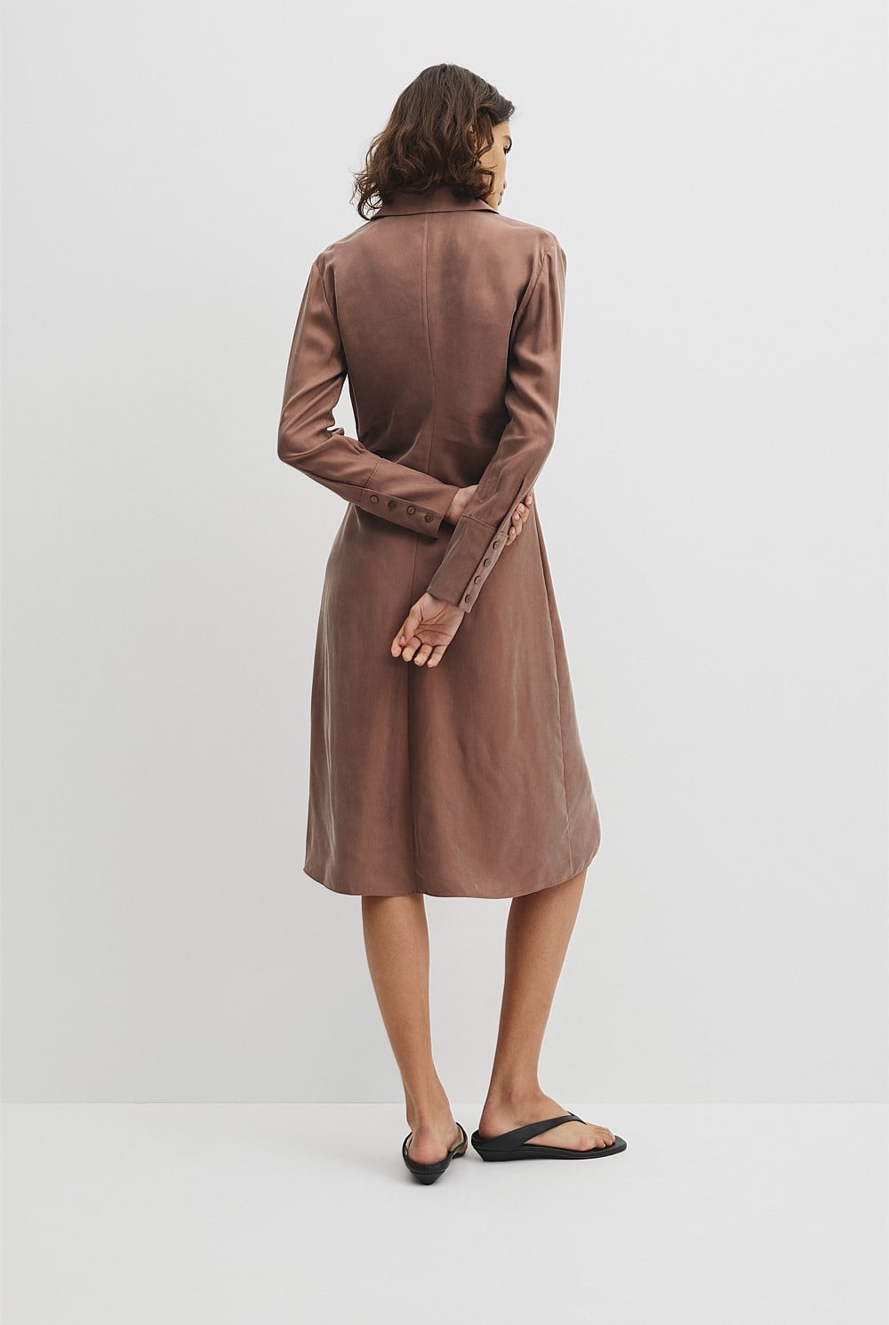 Draped Waist Dress