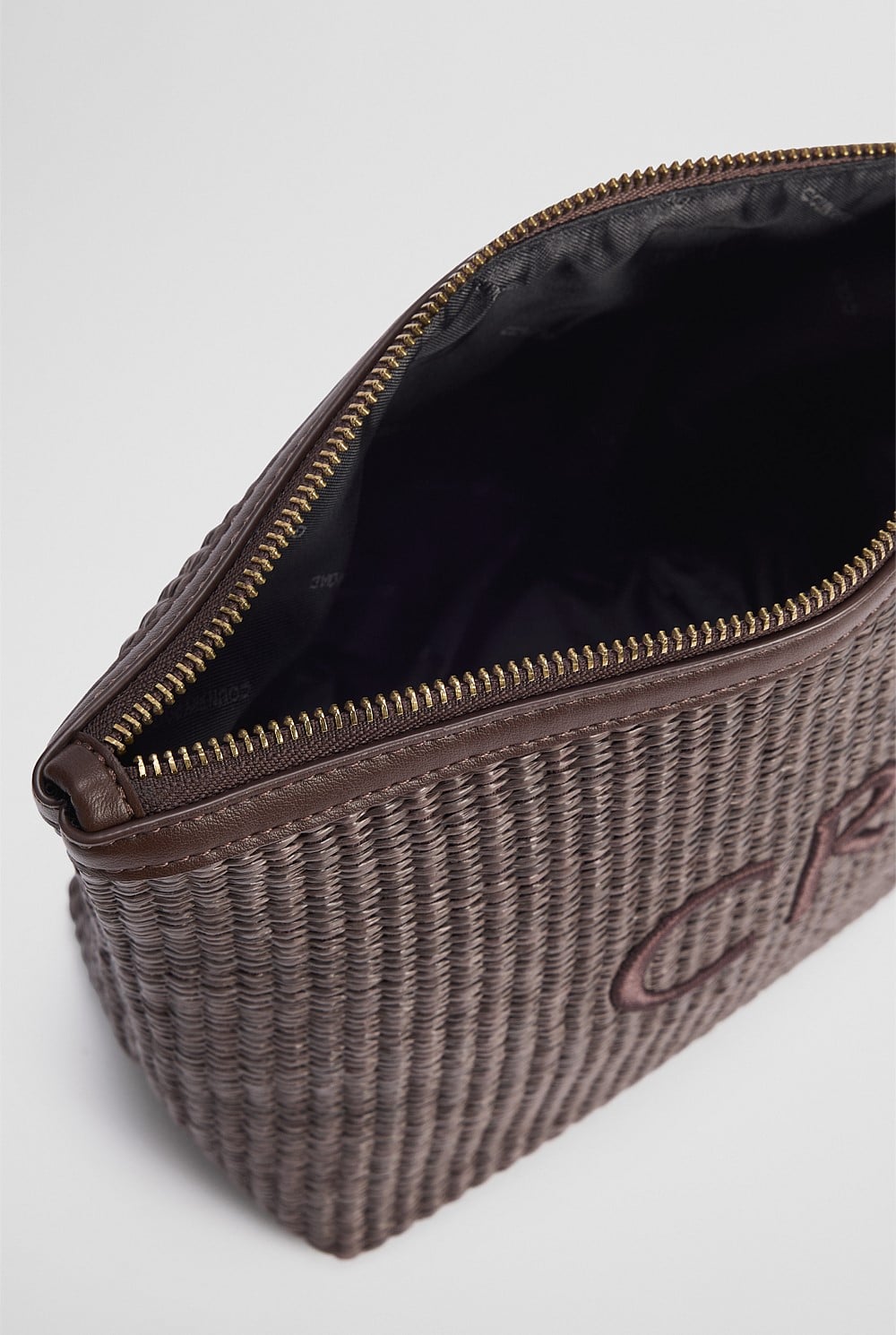 Woven Tri Cosmetic Case