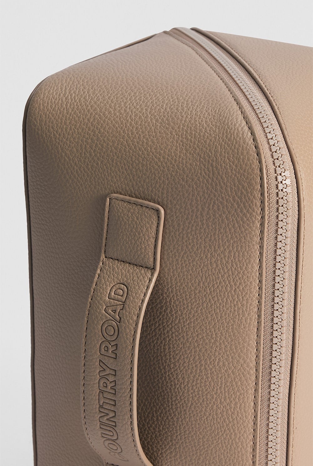 Branded Detail Large Convertible Cosmetic Case