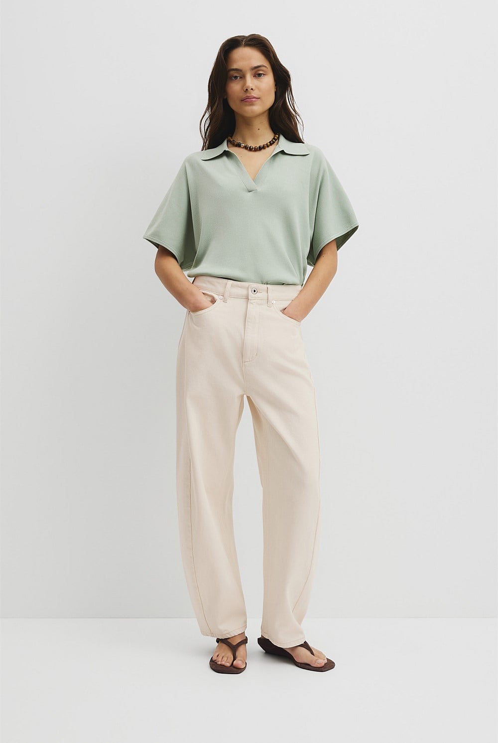 Compact Knit Polo