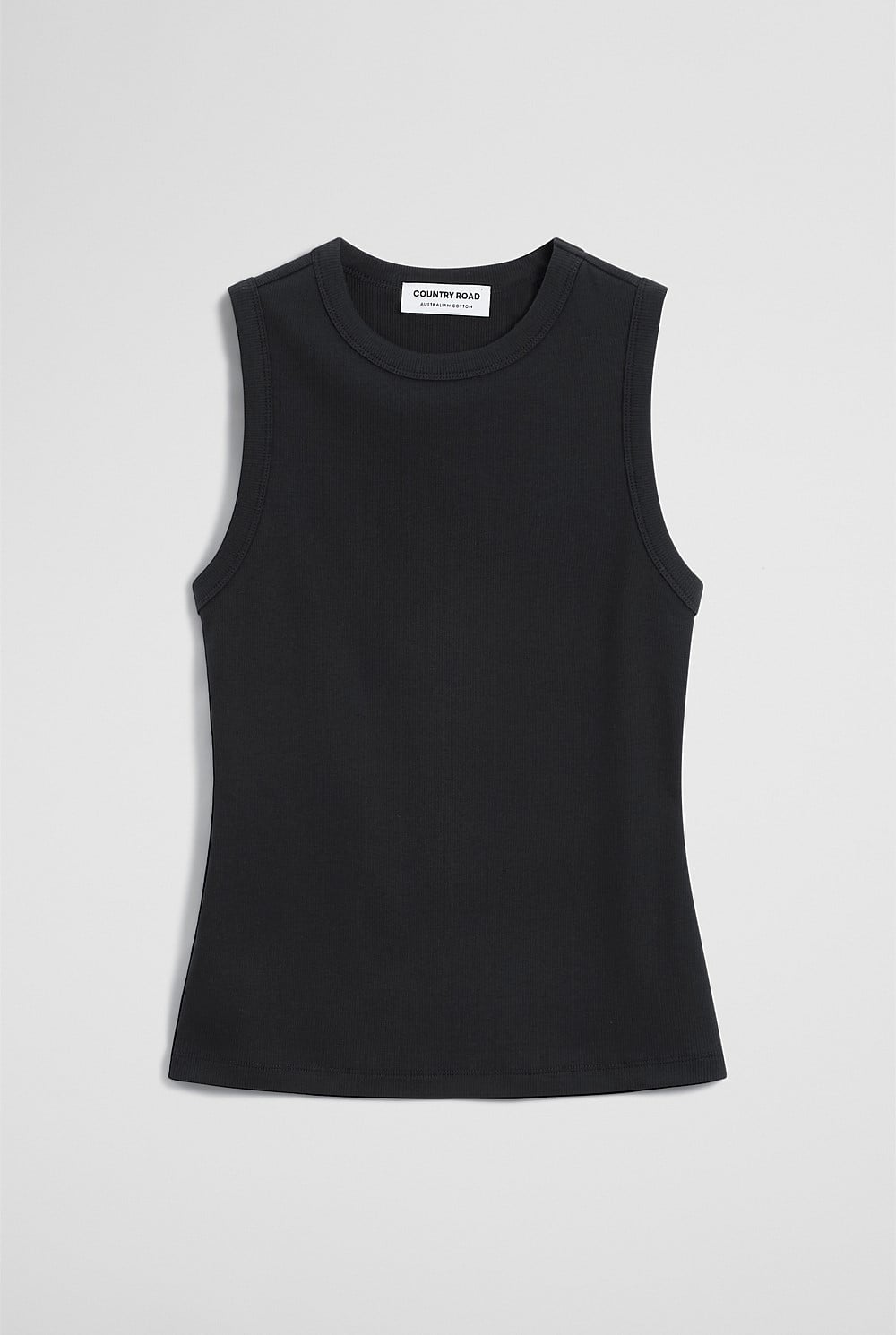 Australian Cotton High Neck Tank