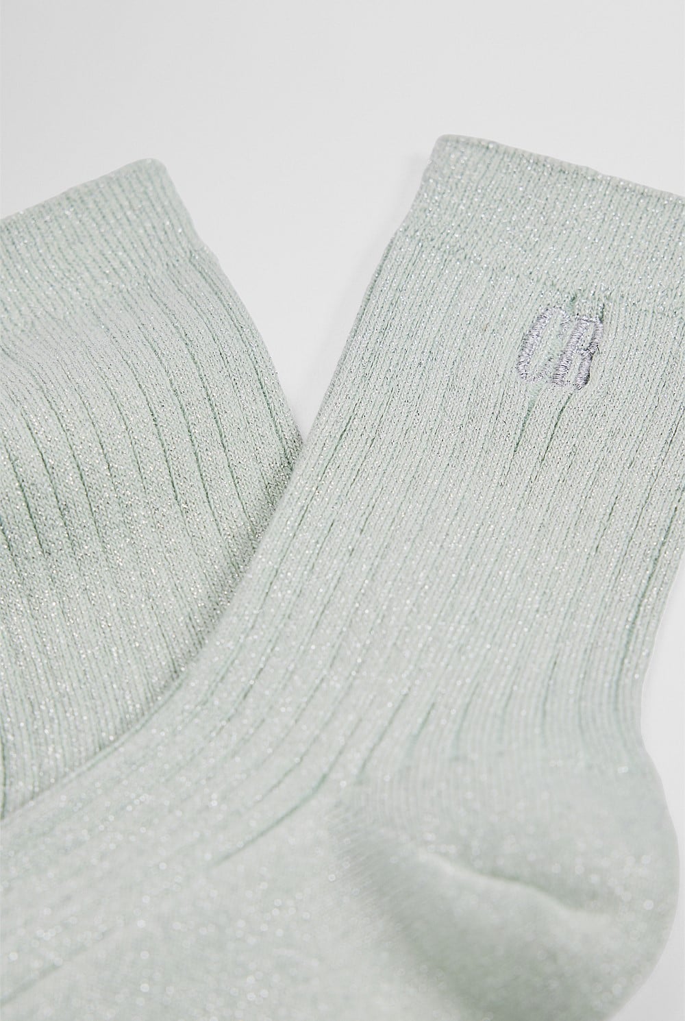 Australian Cotton Blend Country Road Metallic Sock
