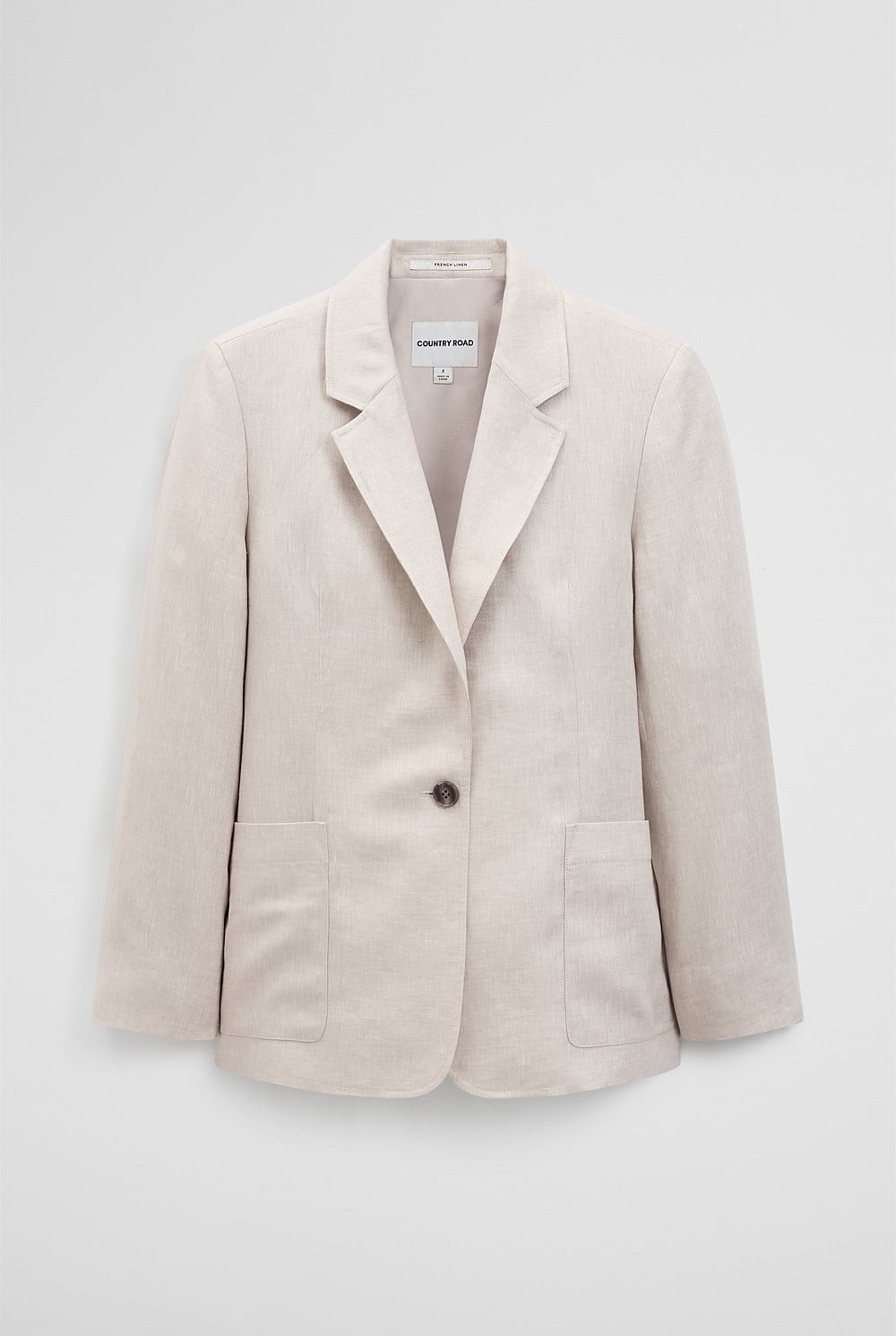 Linen Relaxed Blazer