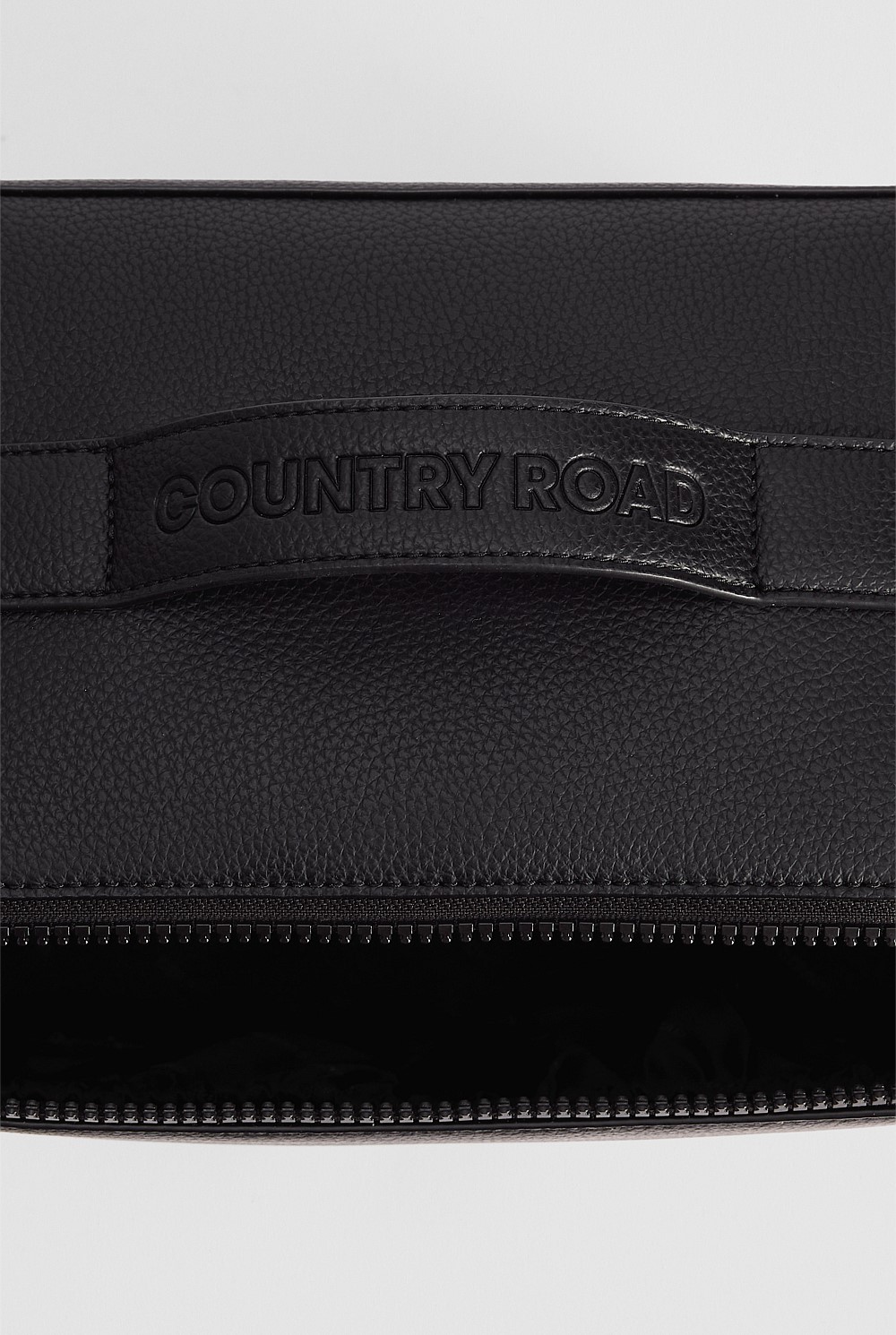 Branded Detail Large Convertible Cosmetic Case