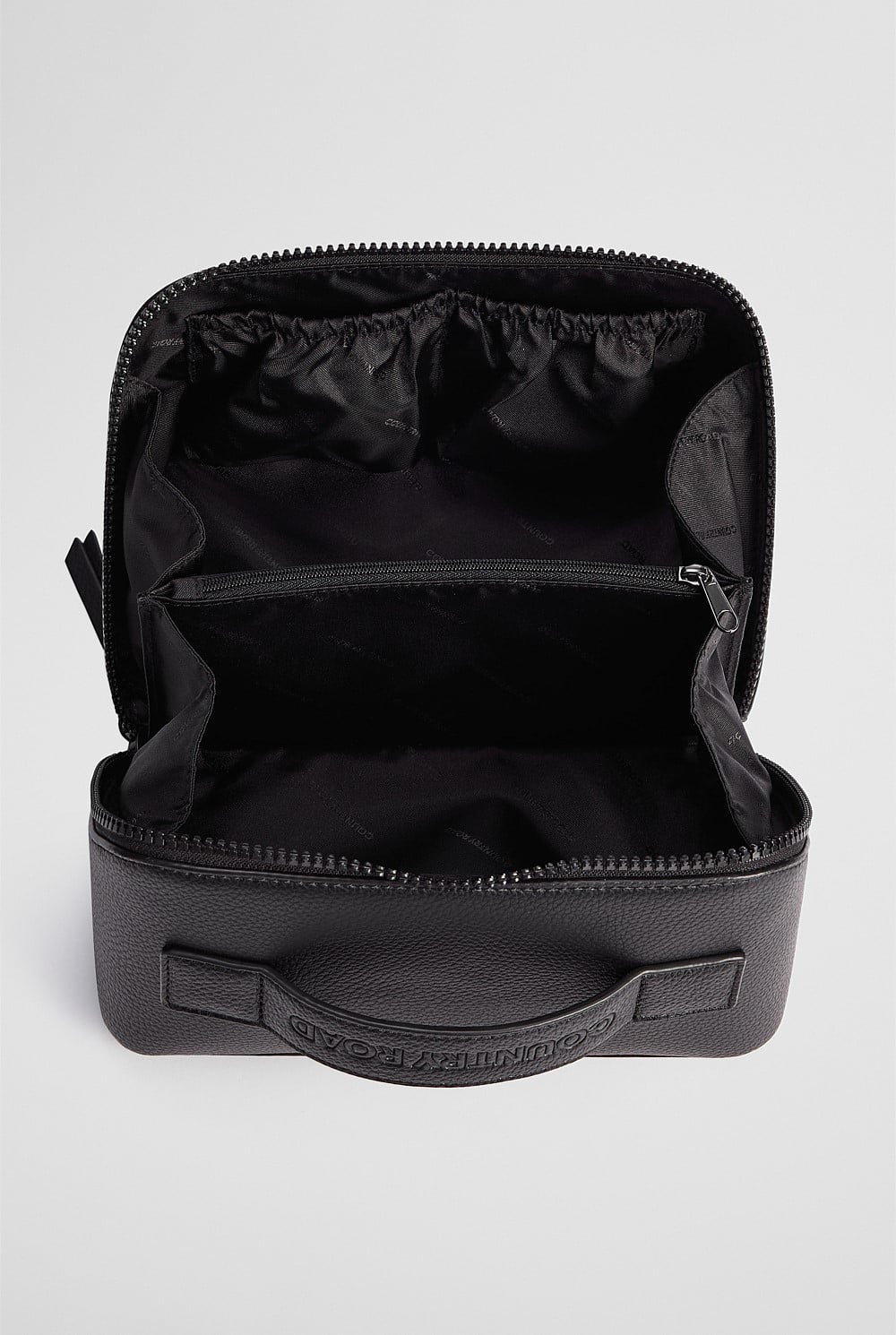 Branded Detail Medium Convertible Cosmetic Case