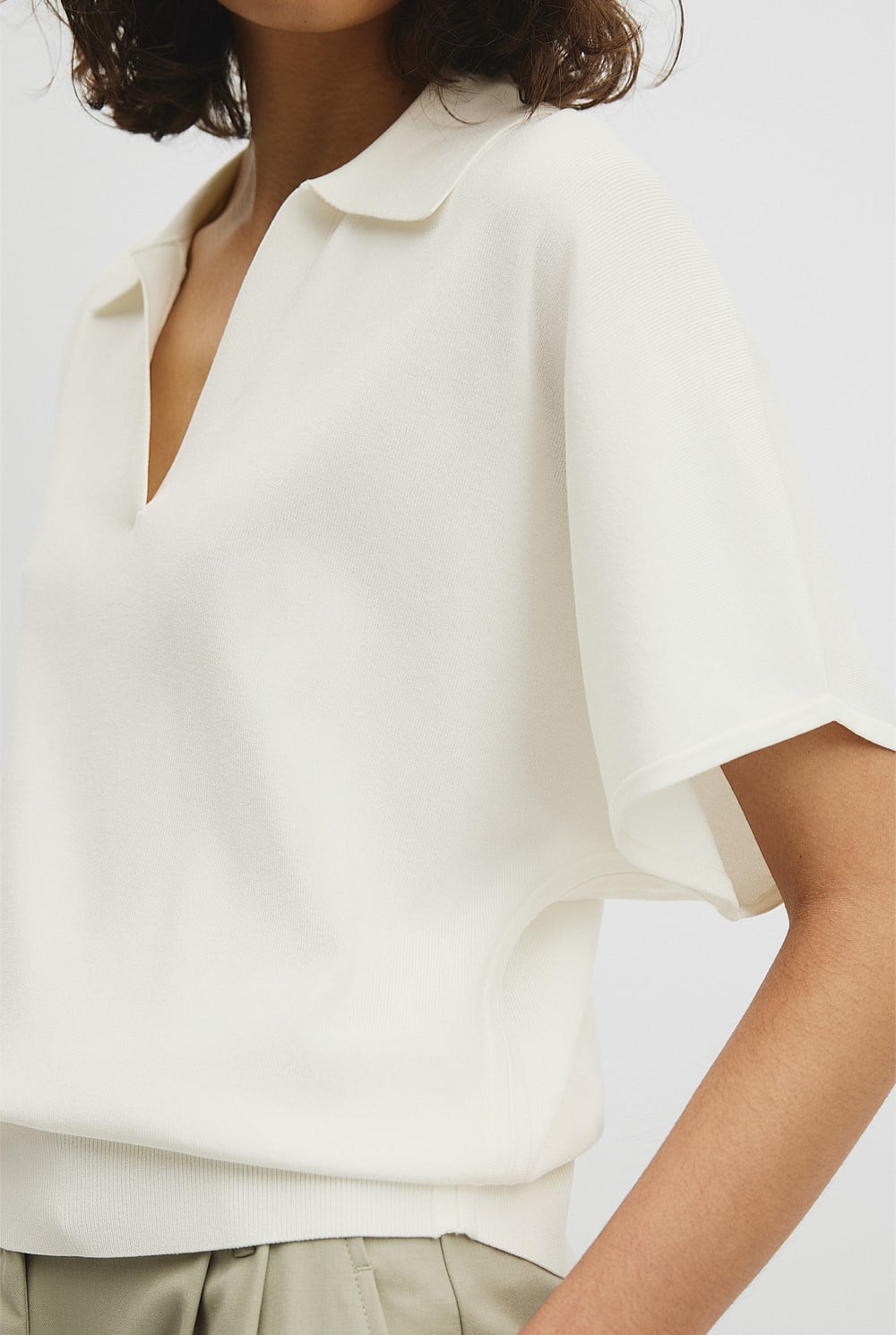 Compact Knit Polo