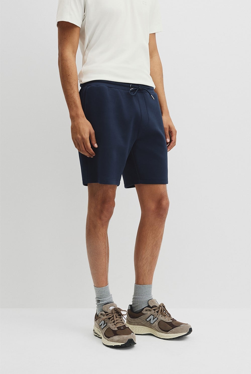 Textured Drawstring Short