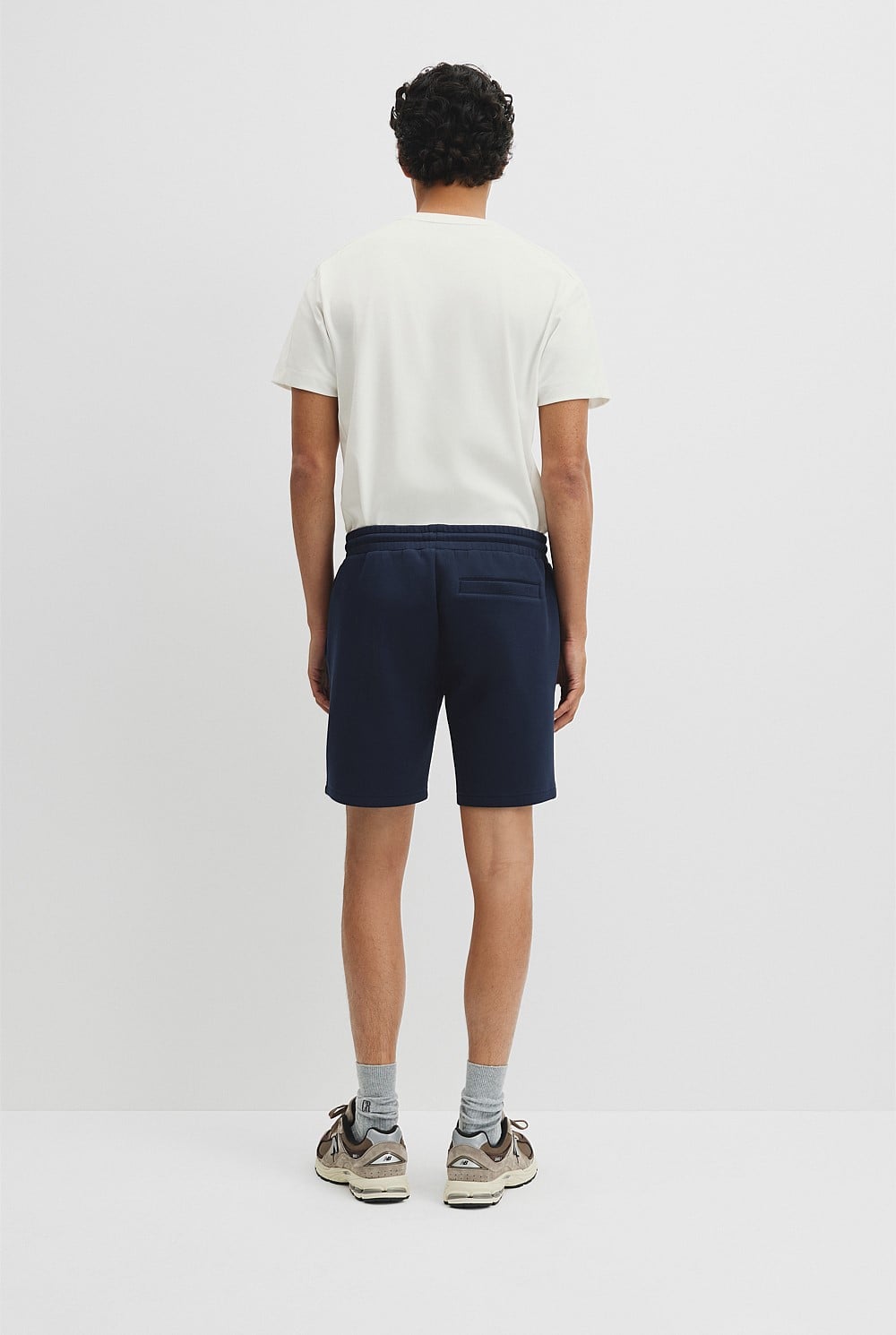 Textured Drawstring Short