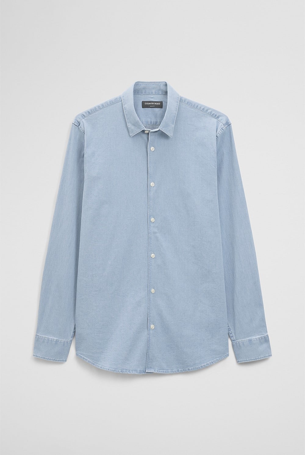 Slim Fit Chambray Shirt