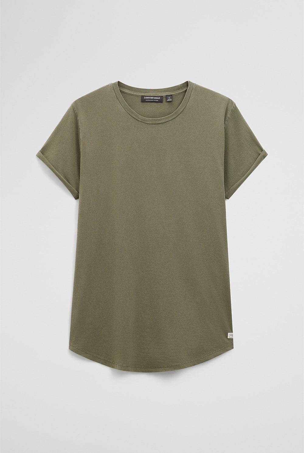 Australian Cotton Longline Garment Dye T-Shirt