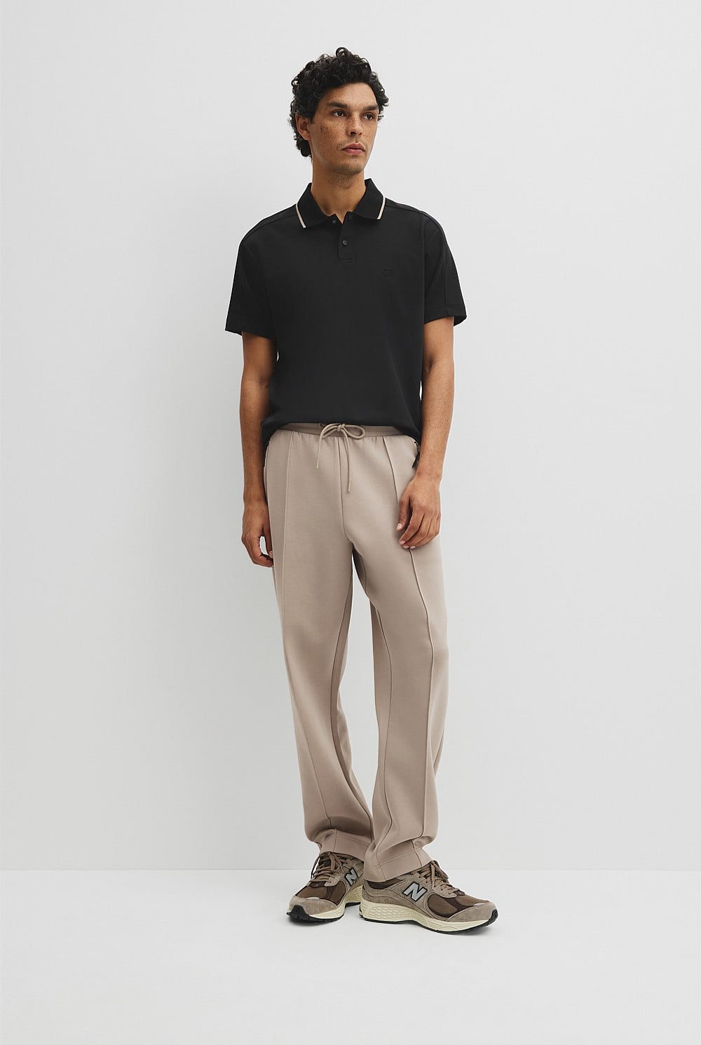 Athleisure Button Polo