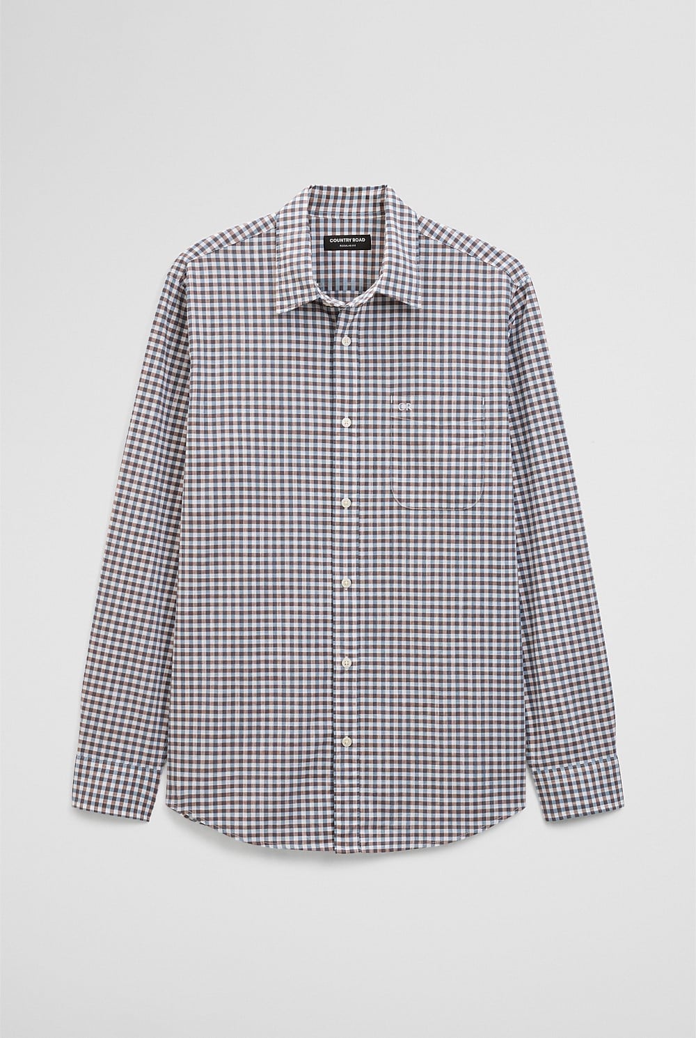 Regular Fit Cotton Gingham Shirt