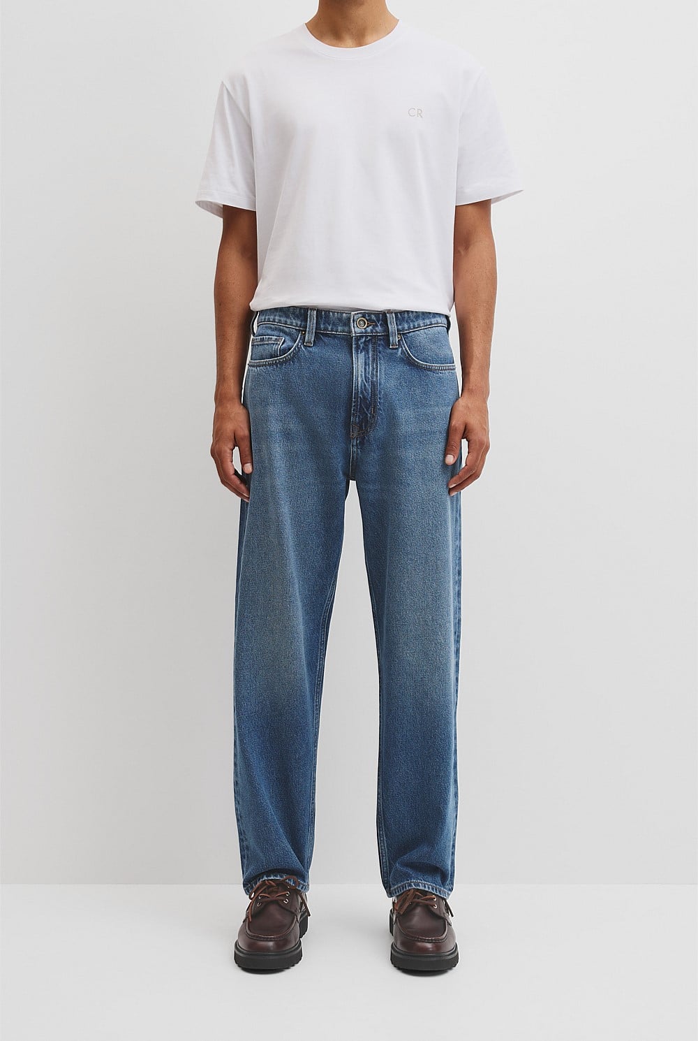 Loose Straight Denim  Jean