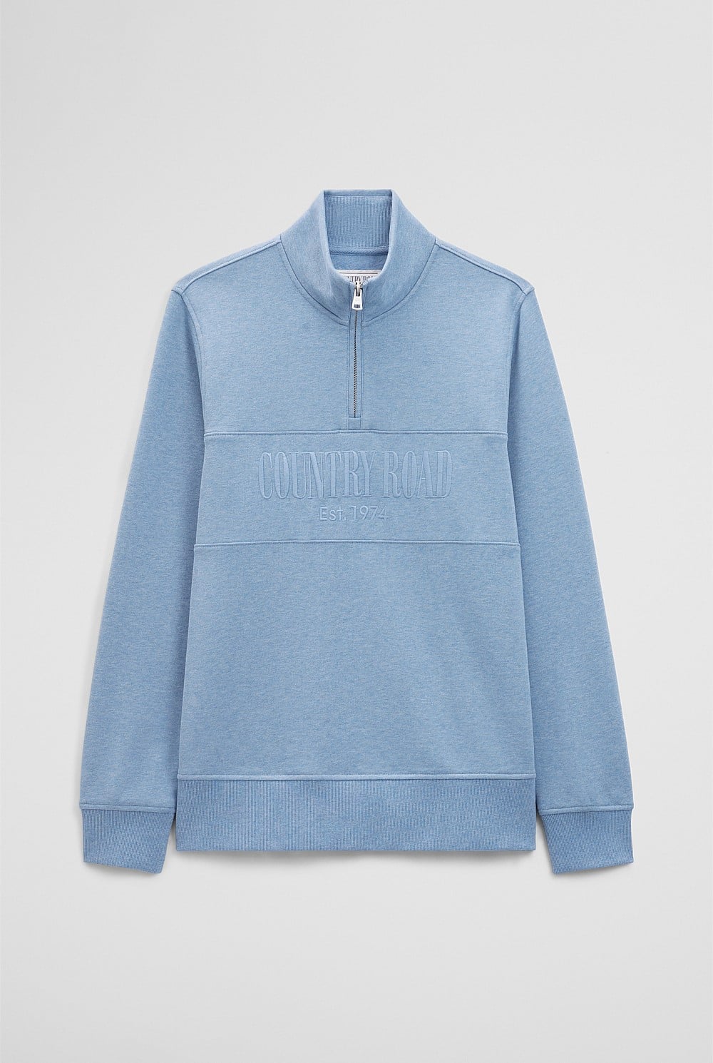 Australian Cotton Half Zip Heritage Sweat