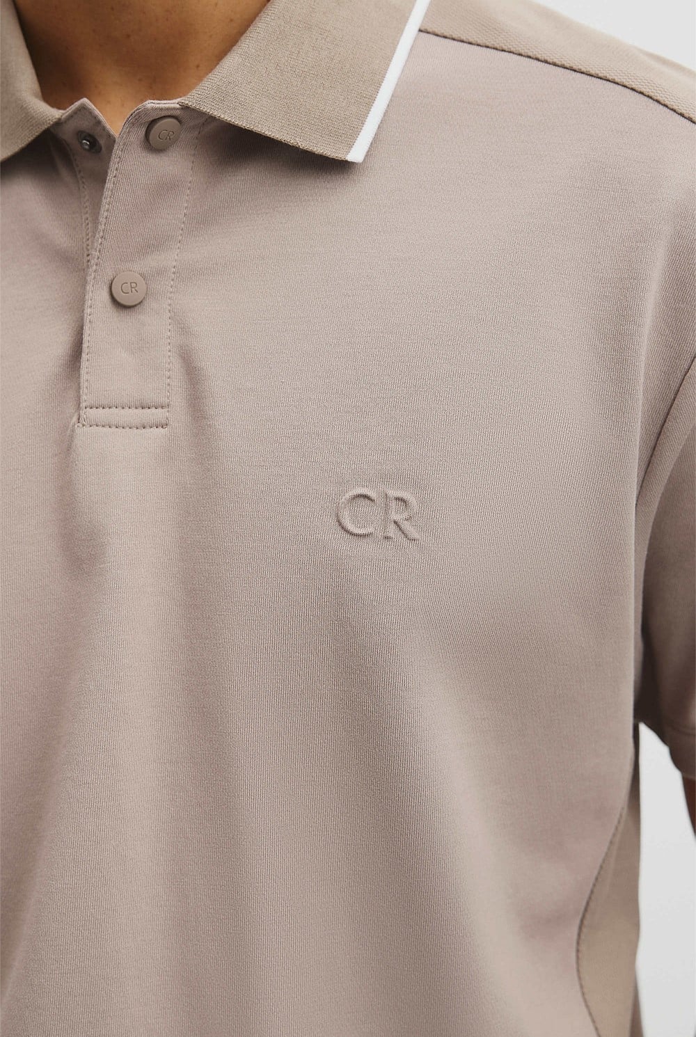 Athleisure Button Polo